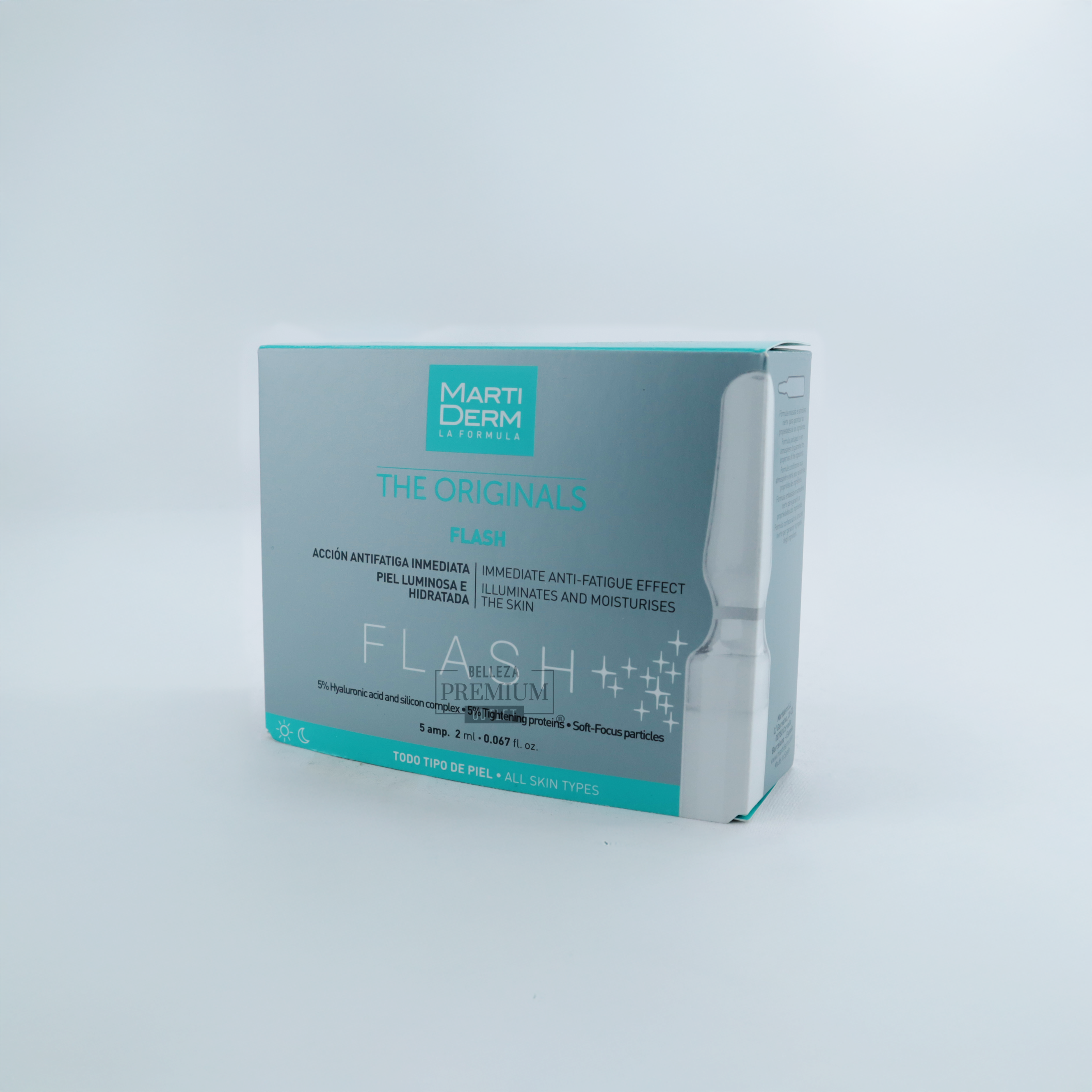 Martiderm THE ORIGINALS FLASH Serum 5 Ampolletas