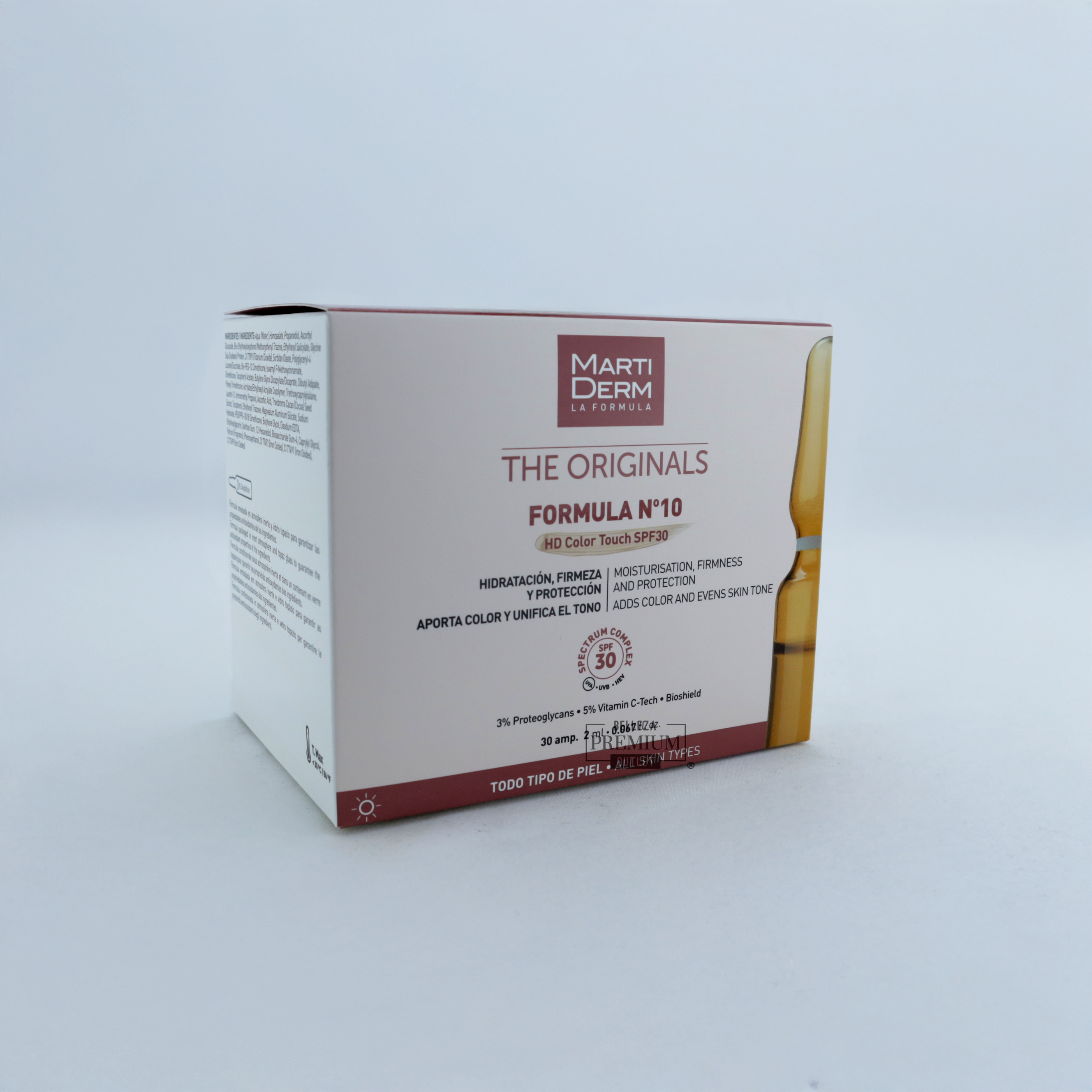 Martiderm Formula Nº10 HD Color Touch SPF30 30amp