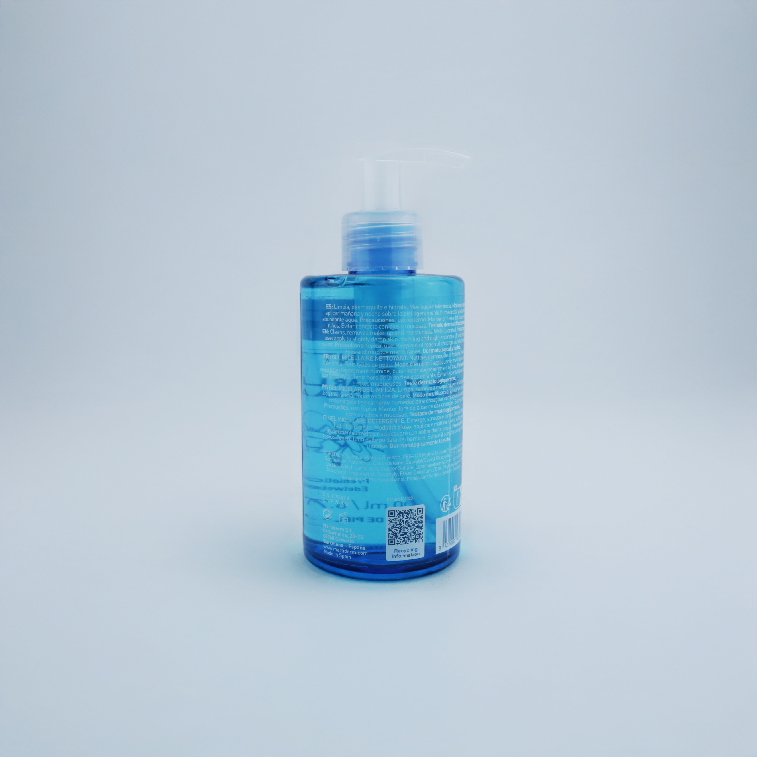 Martiderm GEL MICELAR LIMPIADOR 200ml