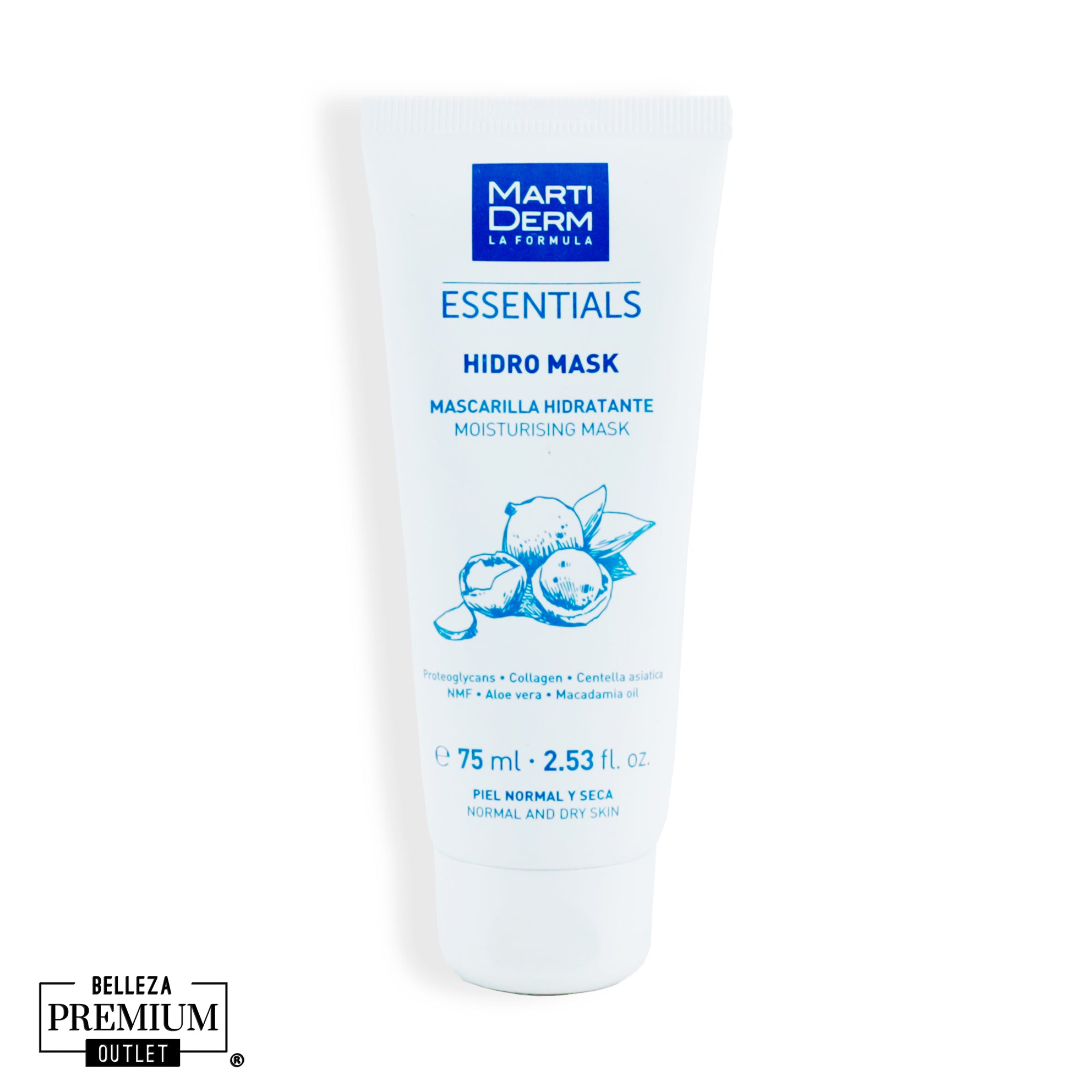 MartiDerm Hidro Mask 75ml | Mascarilla Hidratante Intensiva para Piel Suave y Radiante