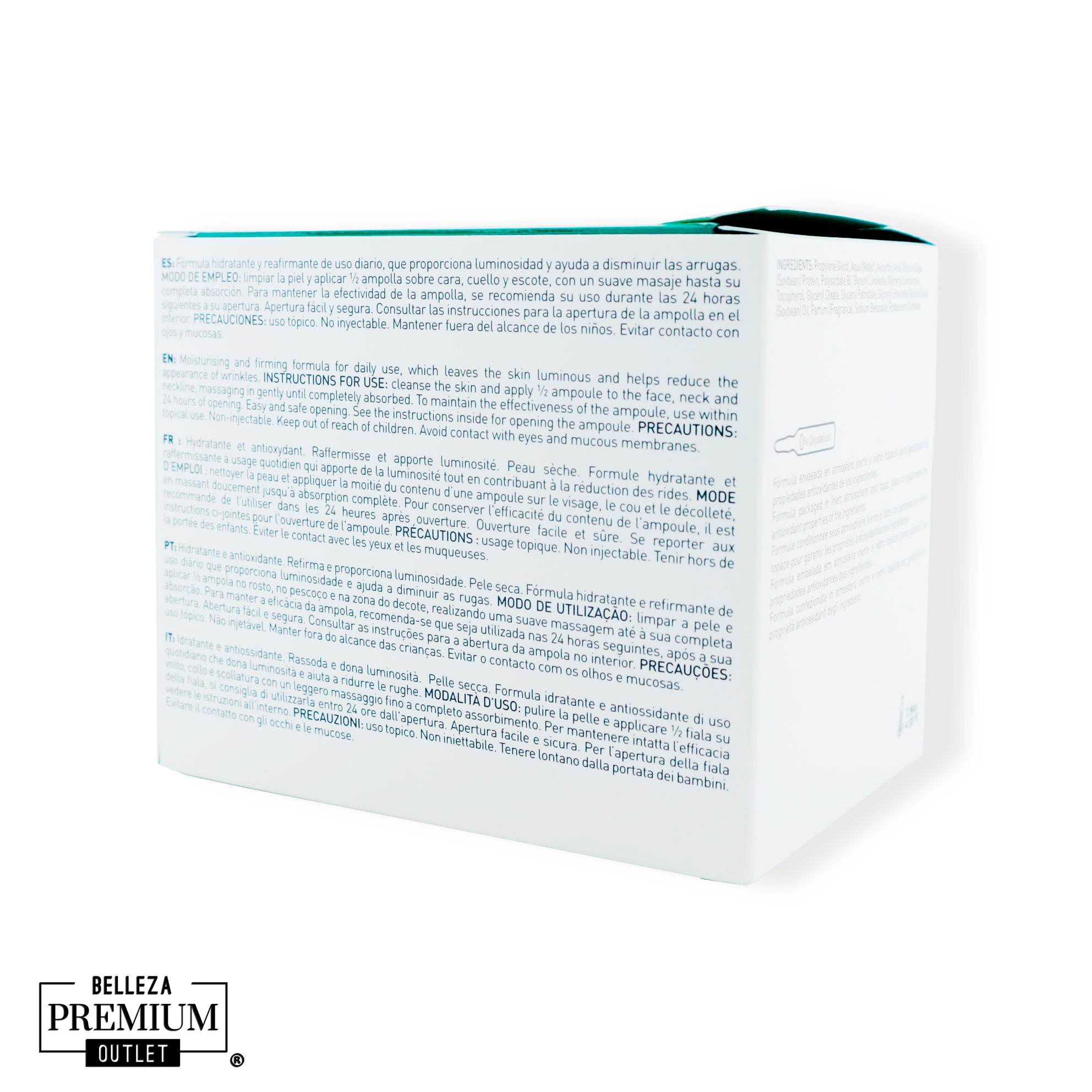 MartiDerm THE ORIGINALS PROTEOS HYDRA PLUS 30 Ampolletas (EASY OPEN) | Hidratación Profunda y Luminosidad Instantánea para una Piel Radiante