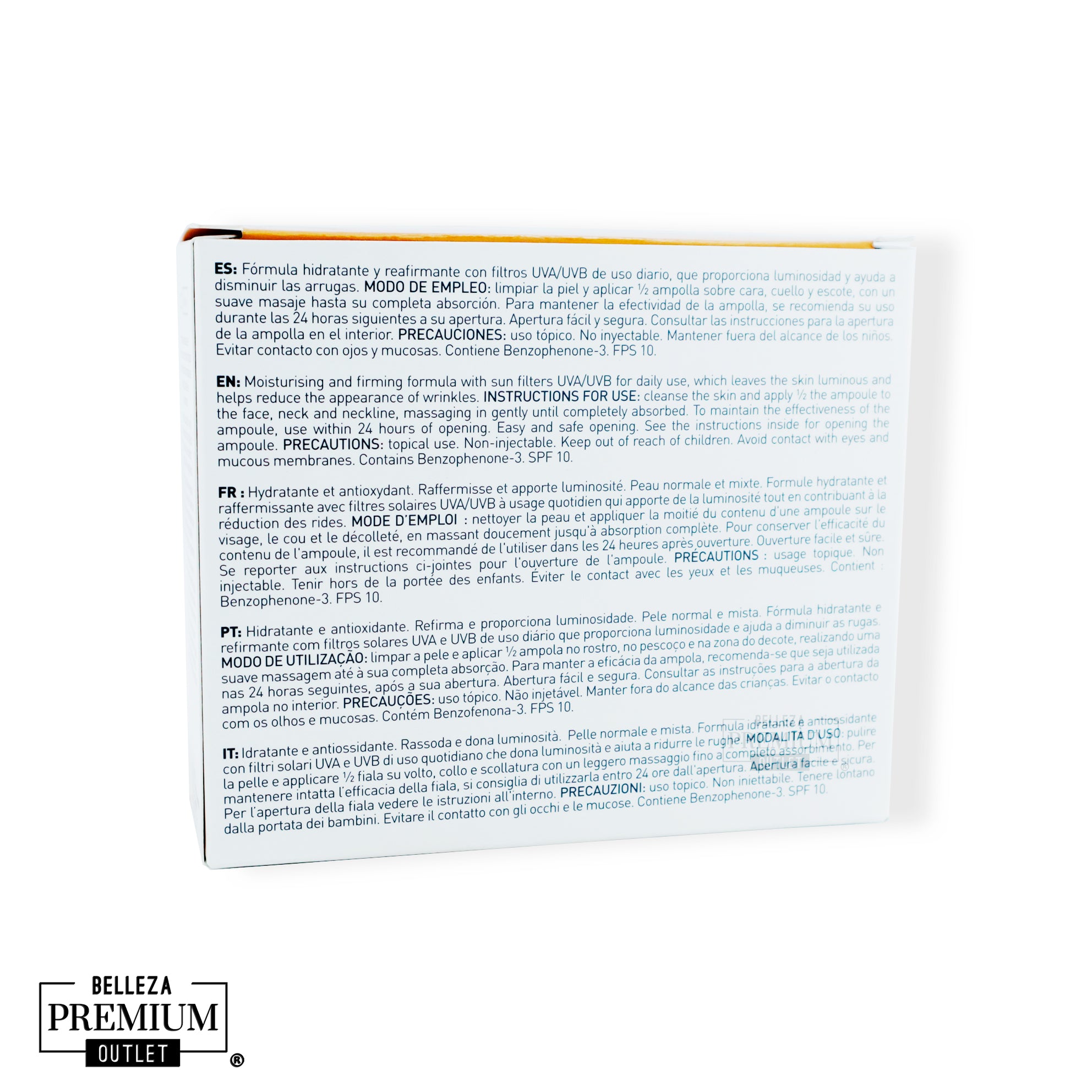 MartiDerm THE ORIGINALS PROTEOS HYDRA PLUS SP 10 Ampolletas (EASY OPEN) | Hidratación Profunda y Luminosidad Instantánea para tu Piel