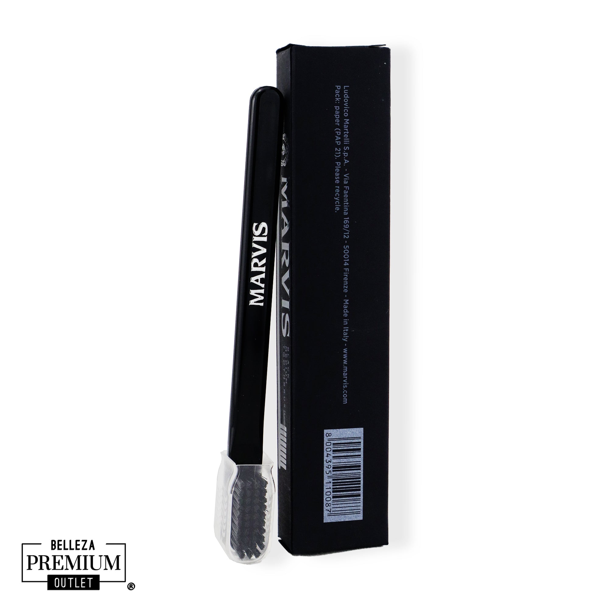 Marvis Tandenborstel Black | Cepillo Dental de Precisión y Estilo Elegante