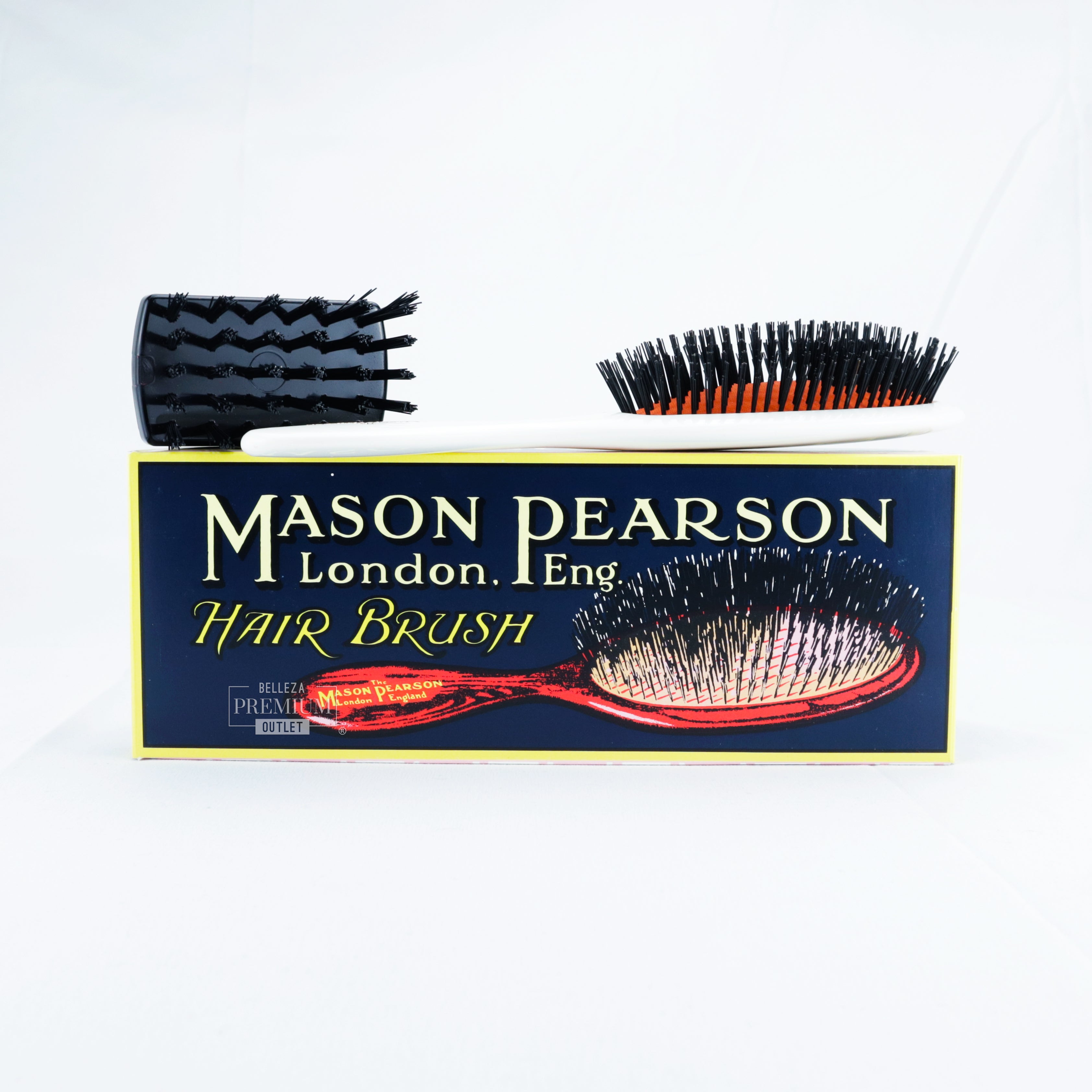 Mason Pearson B3 Handy Bristle Wit – Arte, Lujo y Cuidado en Cada Cepillada