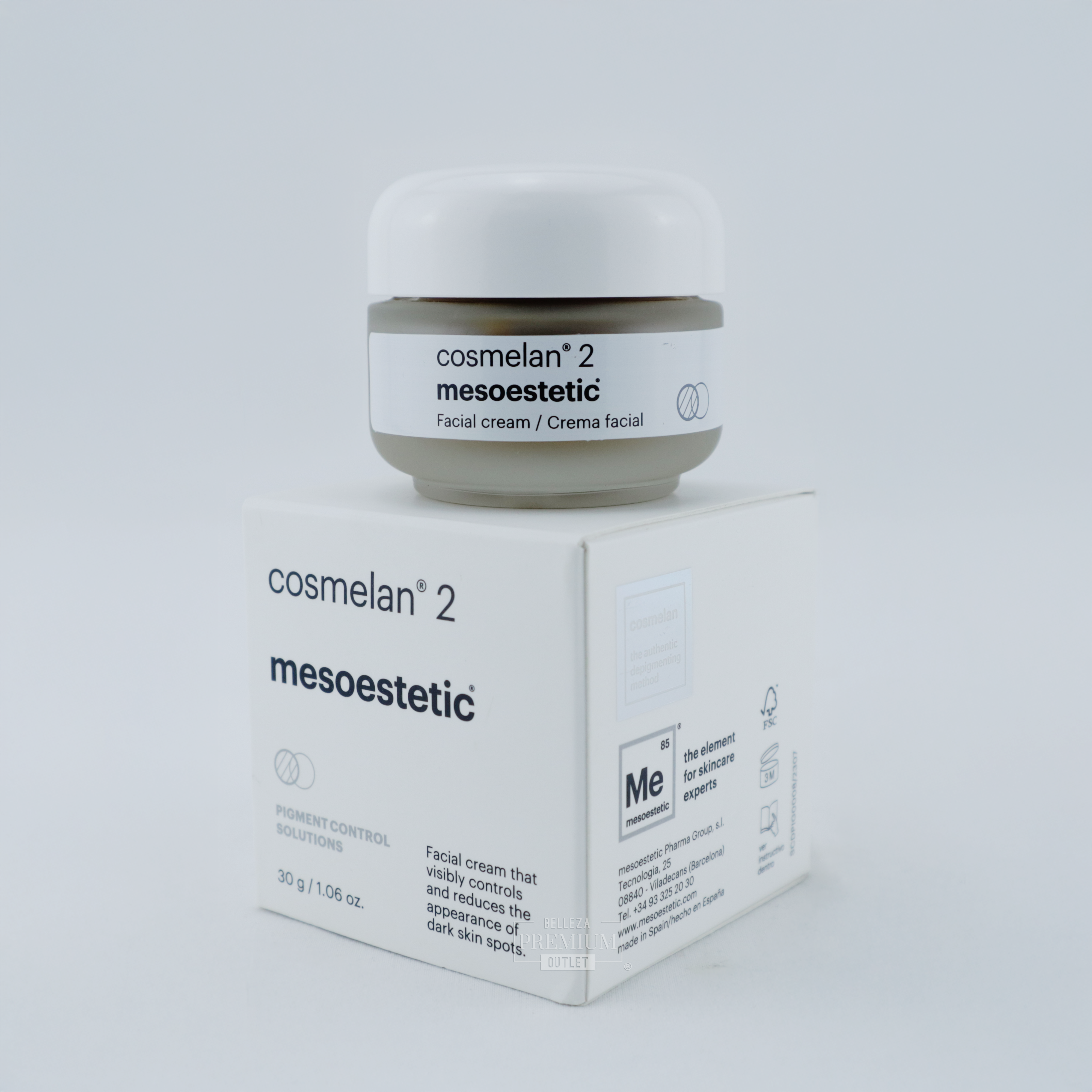 Mesoestetic Cosmelan 2 30ml – El Poder Continuo Antimanchas para una Piel Uniforme y Radiante
