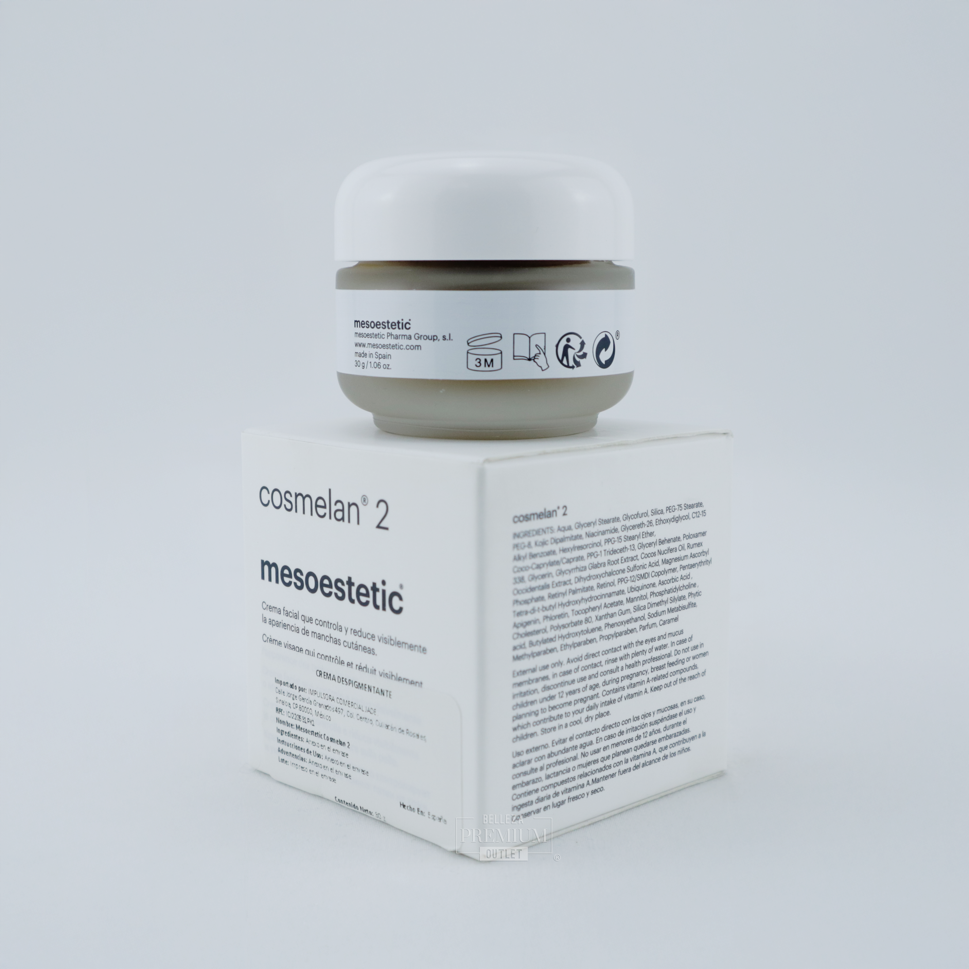 Mesoestetic Cosmelan 2 30ml – El Poder Continuo Antimanchas para una Piel Uniforme y Radiante