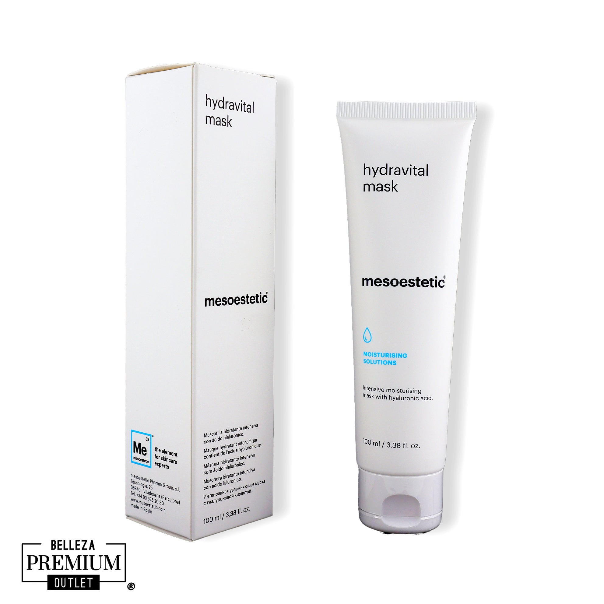 Mesoestetic Hydravital Mask – Hidratación Intensiva, Confort Inmediato y Piel Renovada