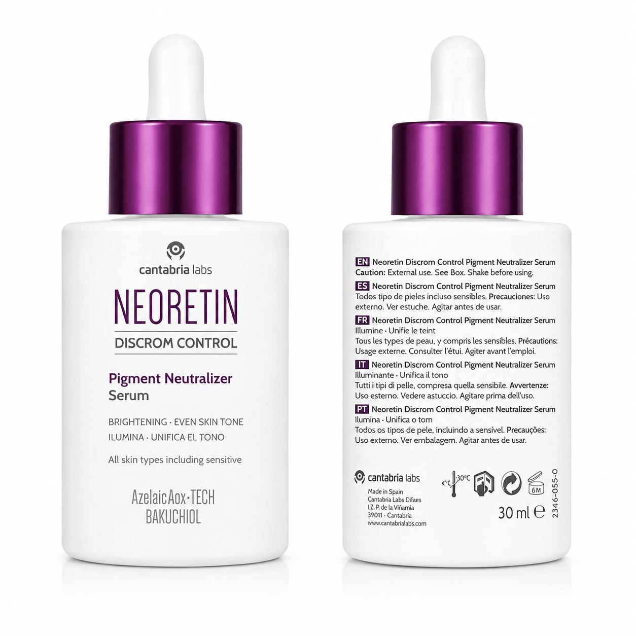 Neoretin Discrom Control Pigment Neutralizer-Serum Despigmentante 30 ml