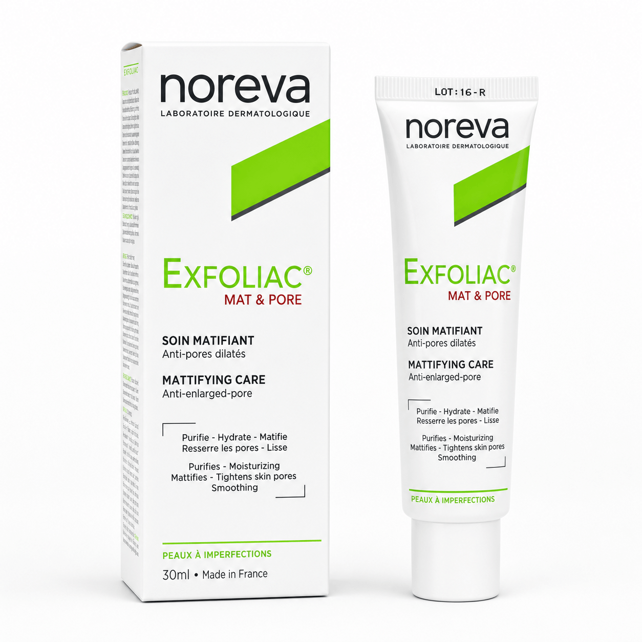 Noreva Exfoliac Mat & Pore-Tratamiento Matificante 30ml