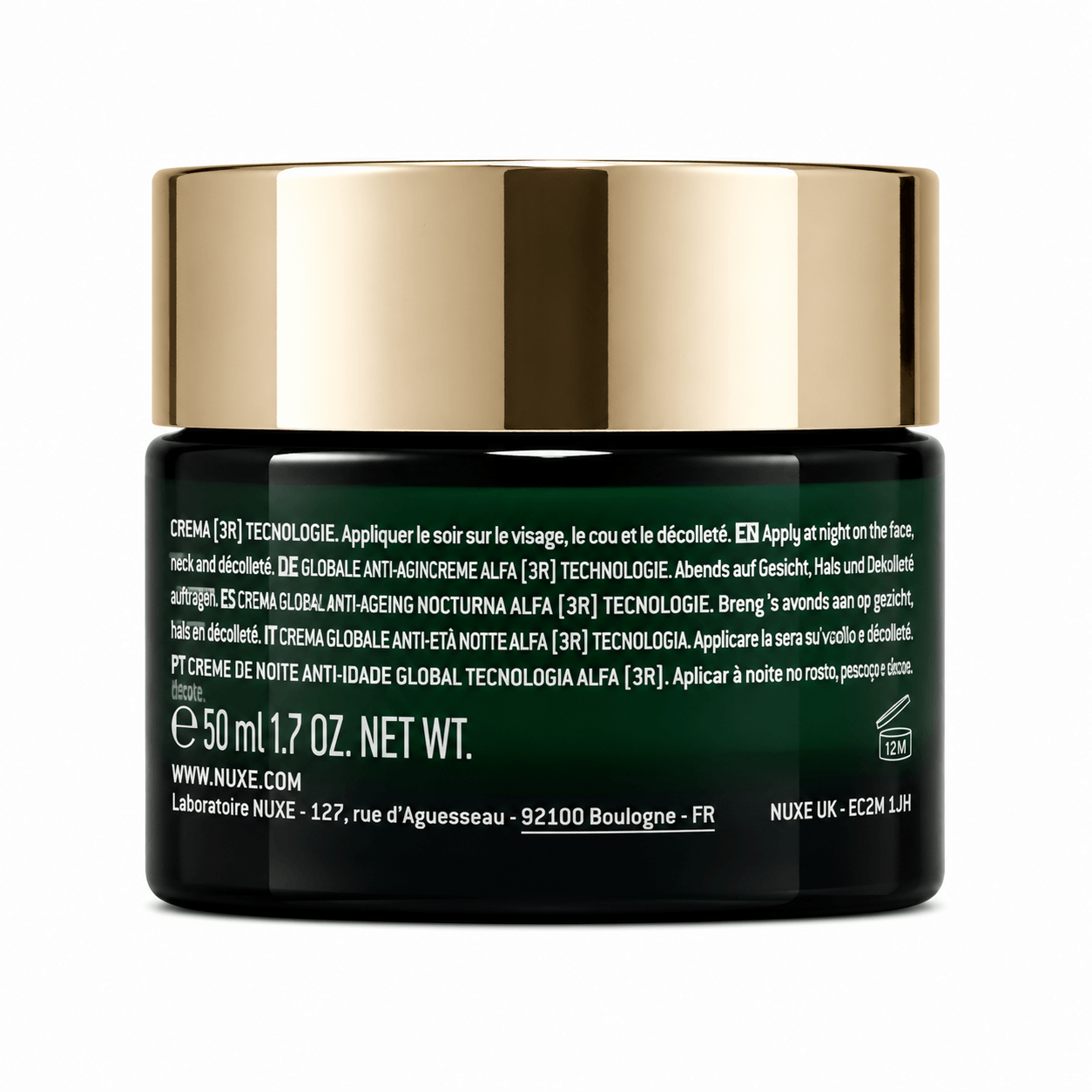 Nuxe Nuxuriance Ultra-La Crema de Noche Antiedad Global 50ml