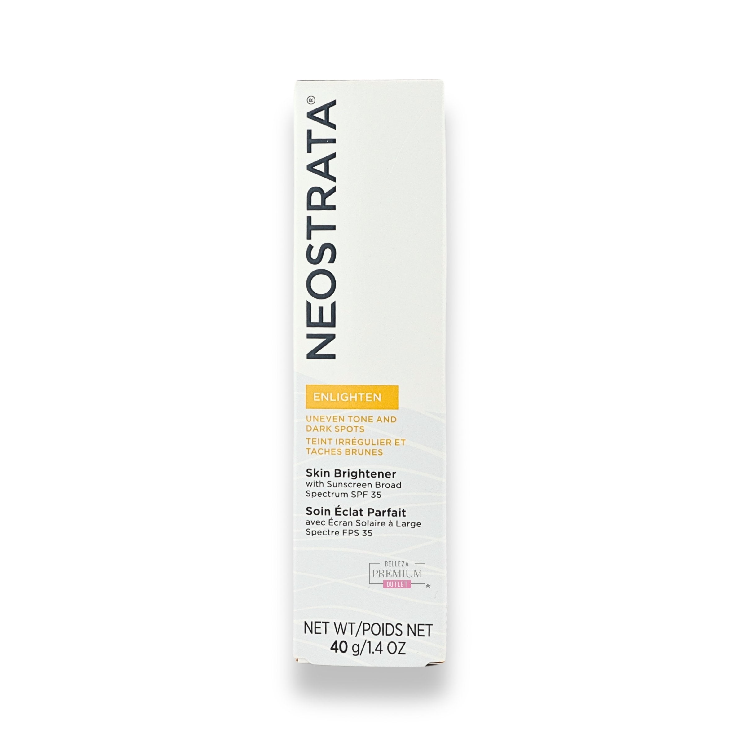 NEOSTRATA Skin Brightener with Sunscreen Broad Spectrum SPF35 40g: Aspecto más luminoso en segundos.