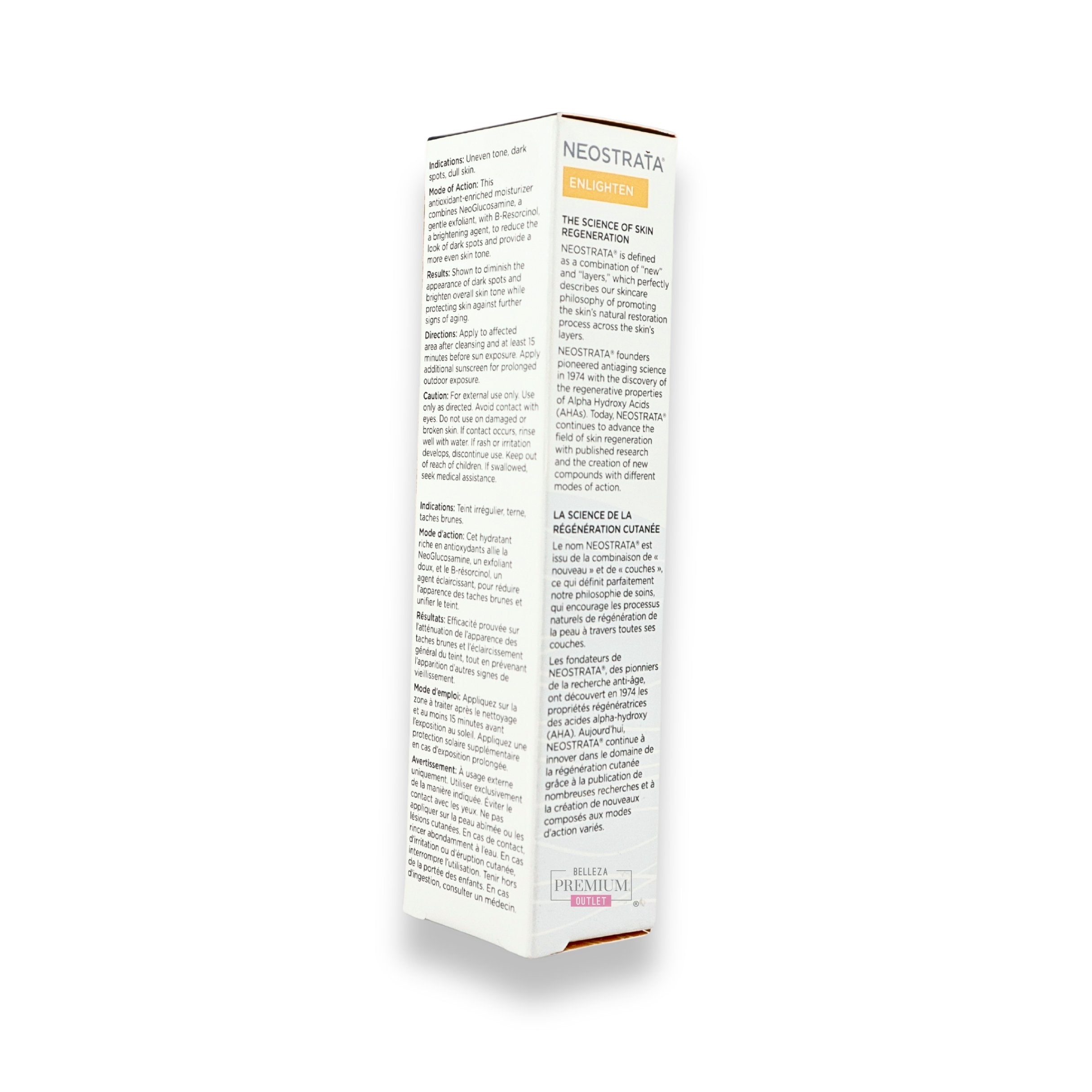 NEOSTRATA Skin Brightener with Sunscreen Broad Spectrum SPF35 40g: Aspecto más luminoso en segundos.