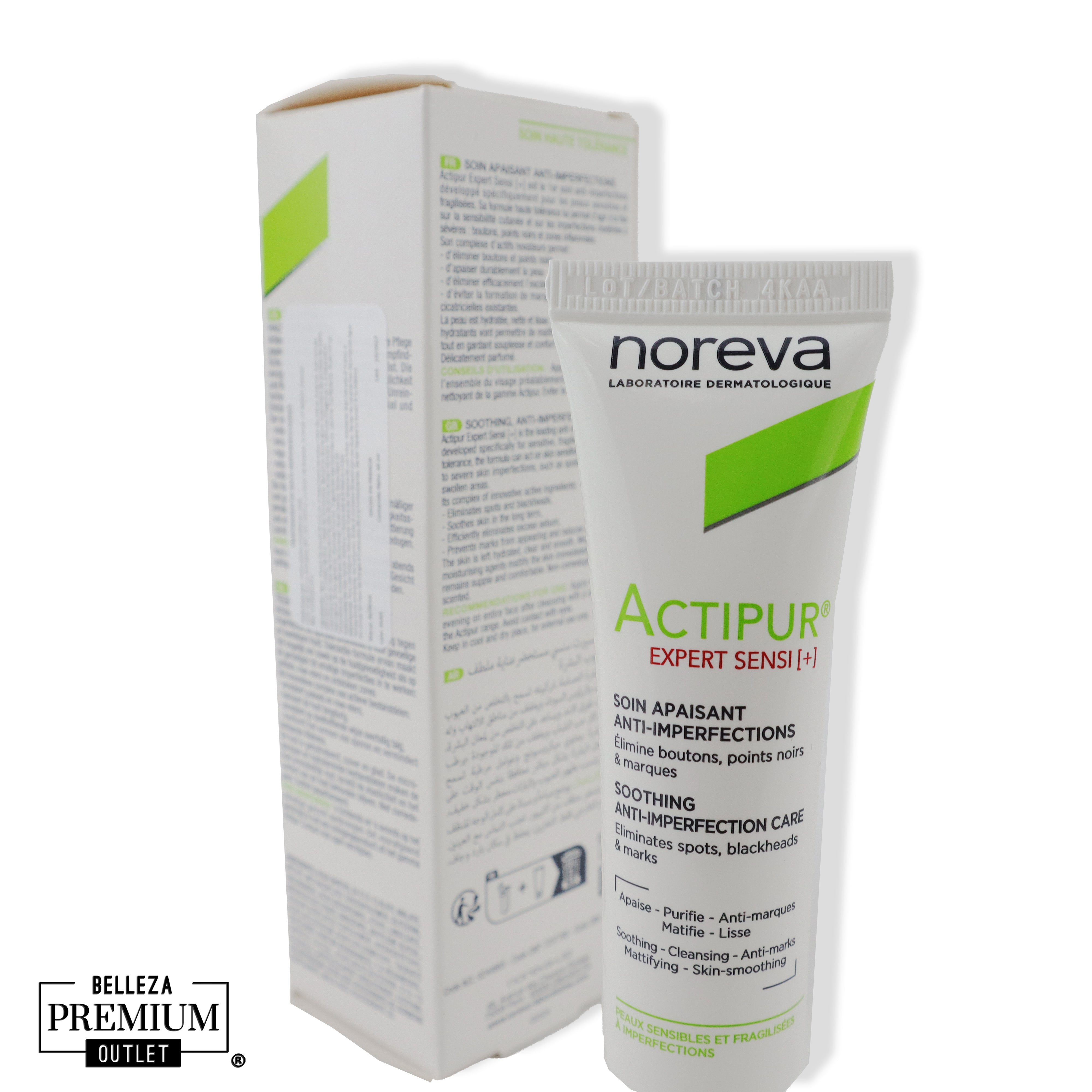 Noreva Actipur Expert Sensi+ – Cuidado Anti-Imperfecciones que Calma, Protege y Embellece tu Piel Sensible