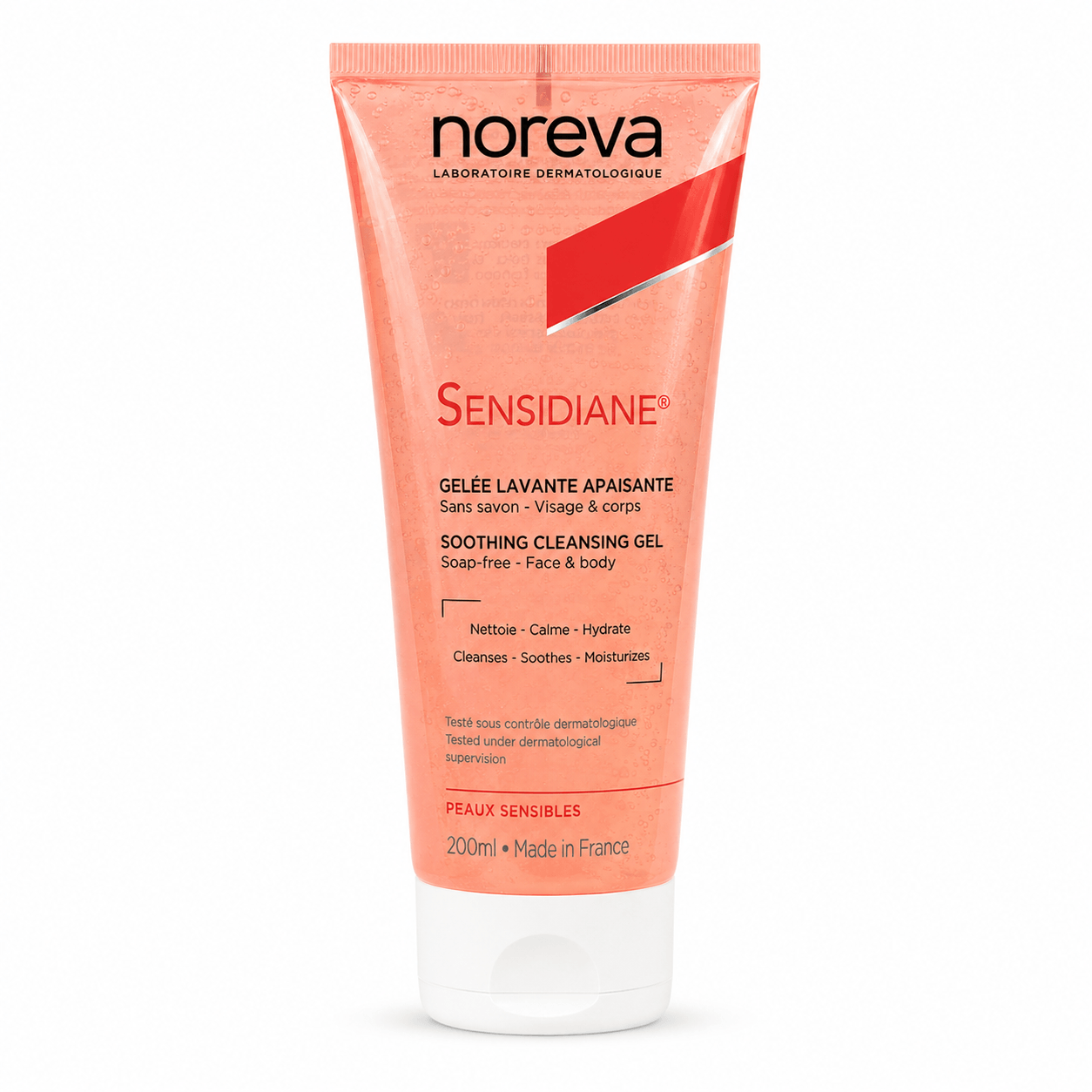 Noreva Sensidiane-Gel Limpiador Piel y Rostro 200ml