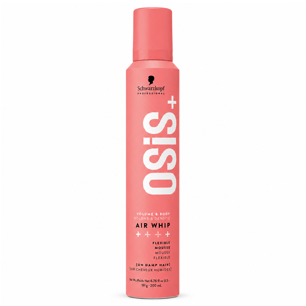 Schwarzkopf Professional OSiS+ Air Whip 200ml-Espuma Flexible