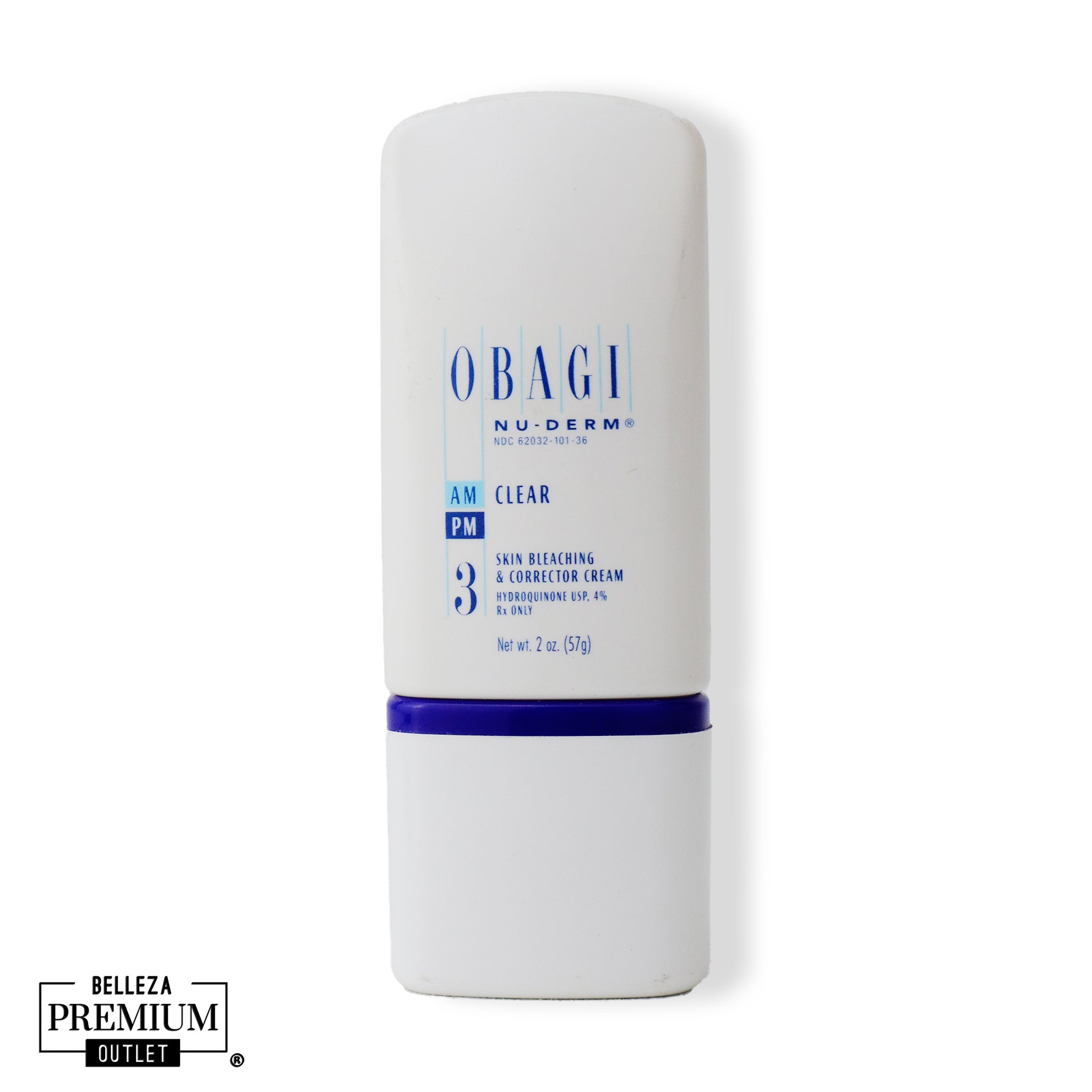 Obagi Nu-Derm 3 Clear 57g – Renovación y Uniformidad para una Piel Radiante y Sin Imperfecciones