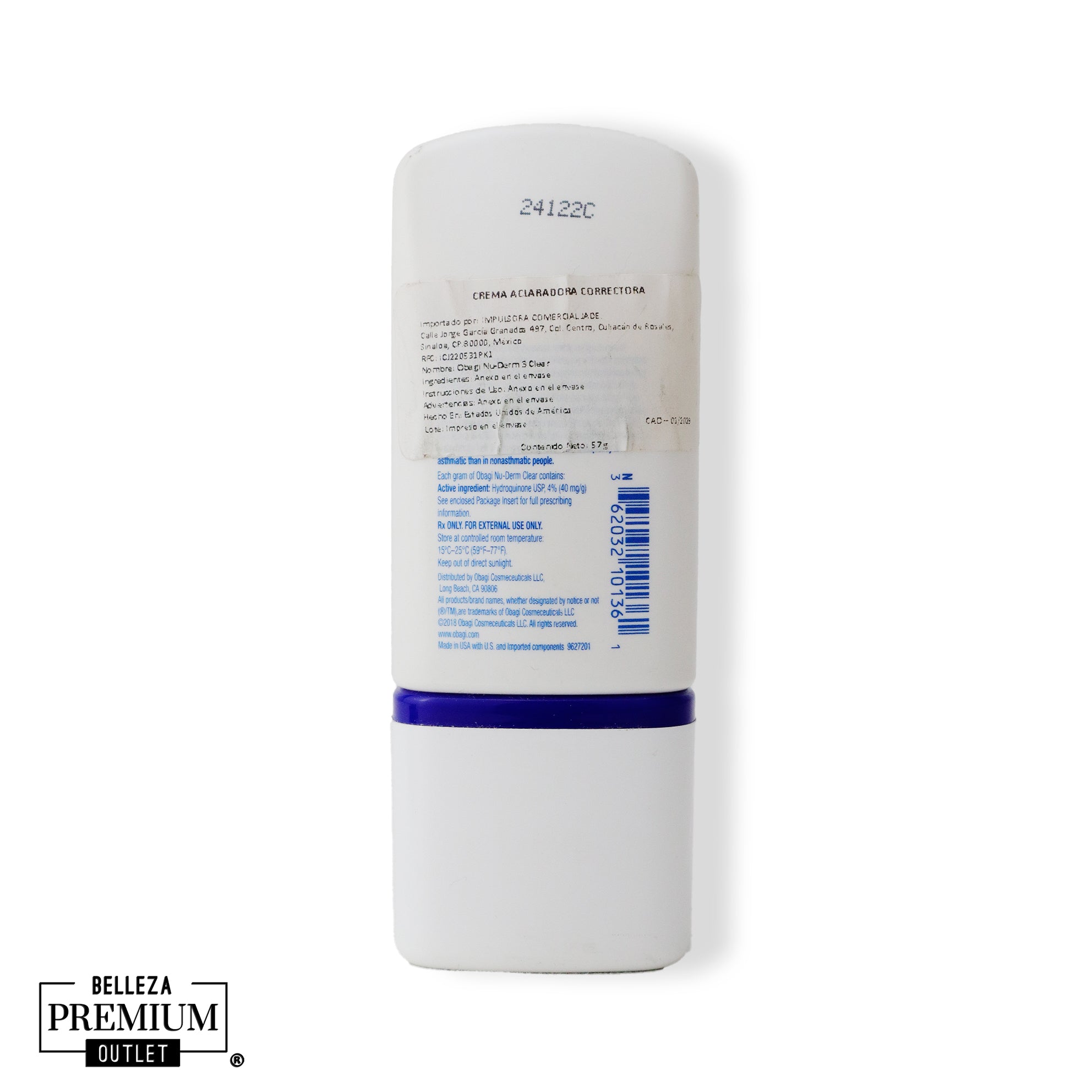 Obagi Nu-Derm 3 Clear 57g – Renovación y Uniformidad para una Piel Radiante y Sin Imperfecciones