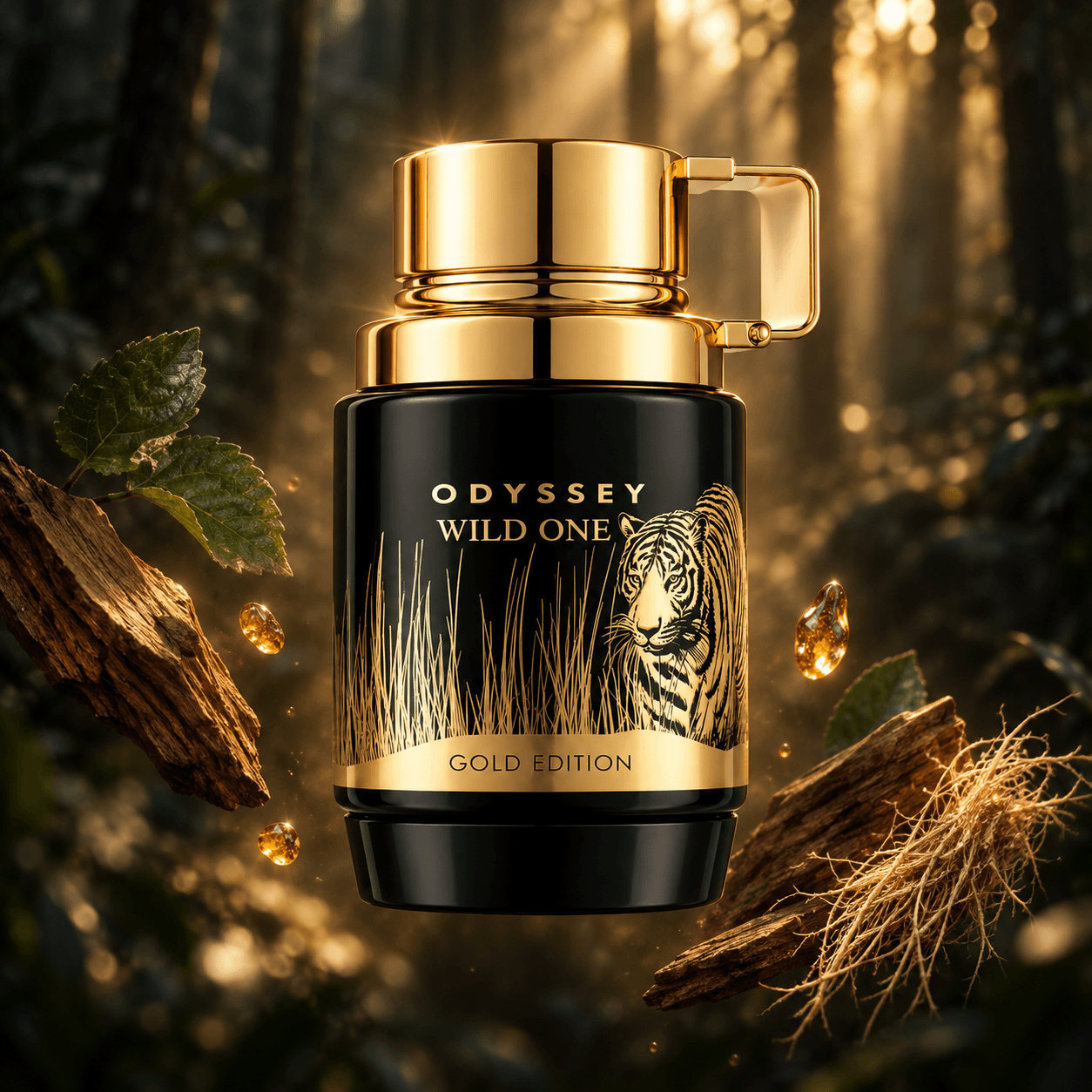 Armaf Odyssey Wild One Gold 60ml-Fragancia Especiado para Hombre