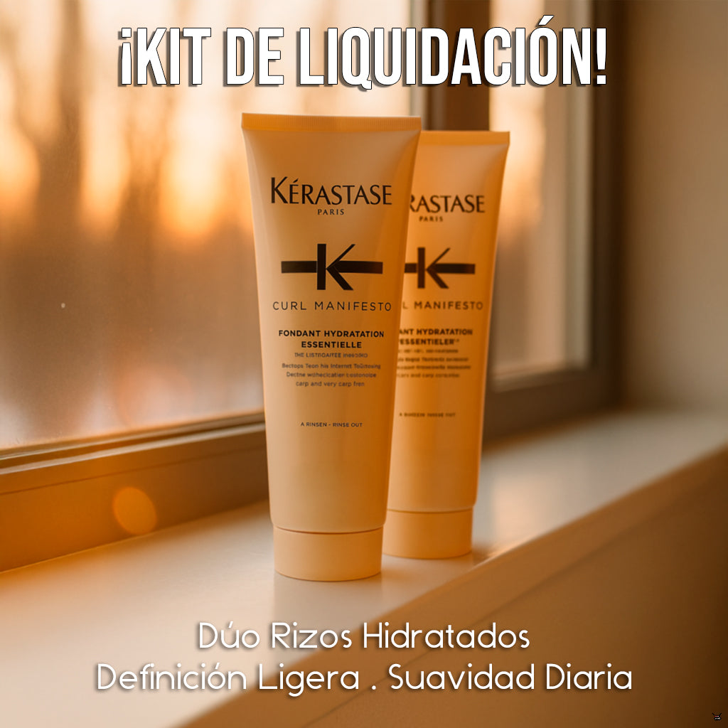 Kérastase Curl Manifesto Fondant Hydratation Essentielle:Dúo Rizos Hidratados – Definición Ligera & Suavidad Diaria