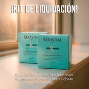 Kérastase Résistance Masque Force Architecte:Dúo Reconstrucción Arquitectónica – Reparación Profunda para Cabello Quebradizo