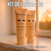 Kérastase Curl Manifesto Crème de Jour Fondamentale-Dúo Nutrición & Definición – Rizos Hidratados y Sin Frizz Todo el Día