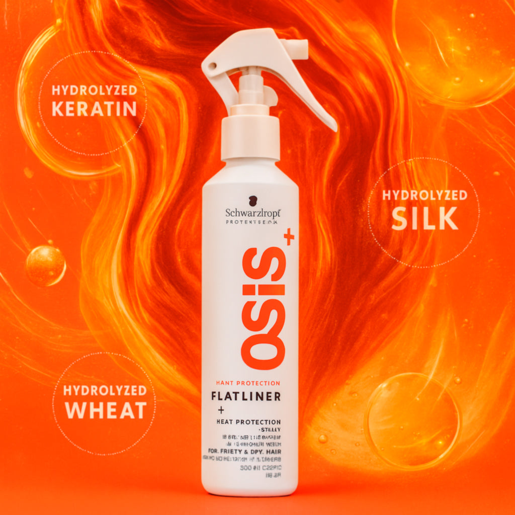 Schwarzkopf OSIS+ Flatliner 200ml – Control Total y Acabado Perfecto para tu Cabello
