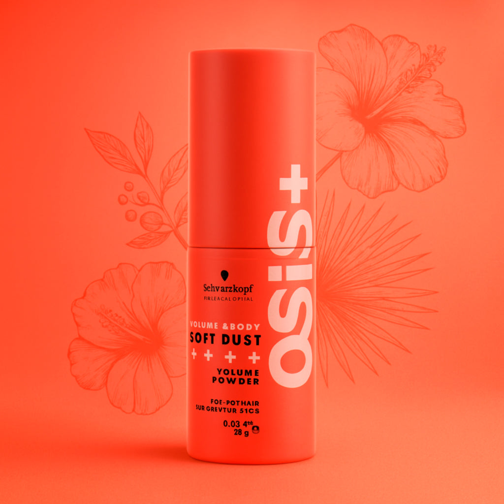 Schwarzkopf Professional OSiS+ Soft Dust 10g-Volumen ligero, tacto suave y acabado natural para tu cabello.