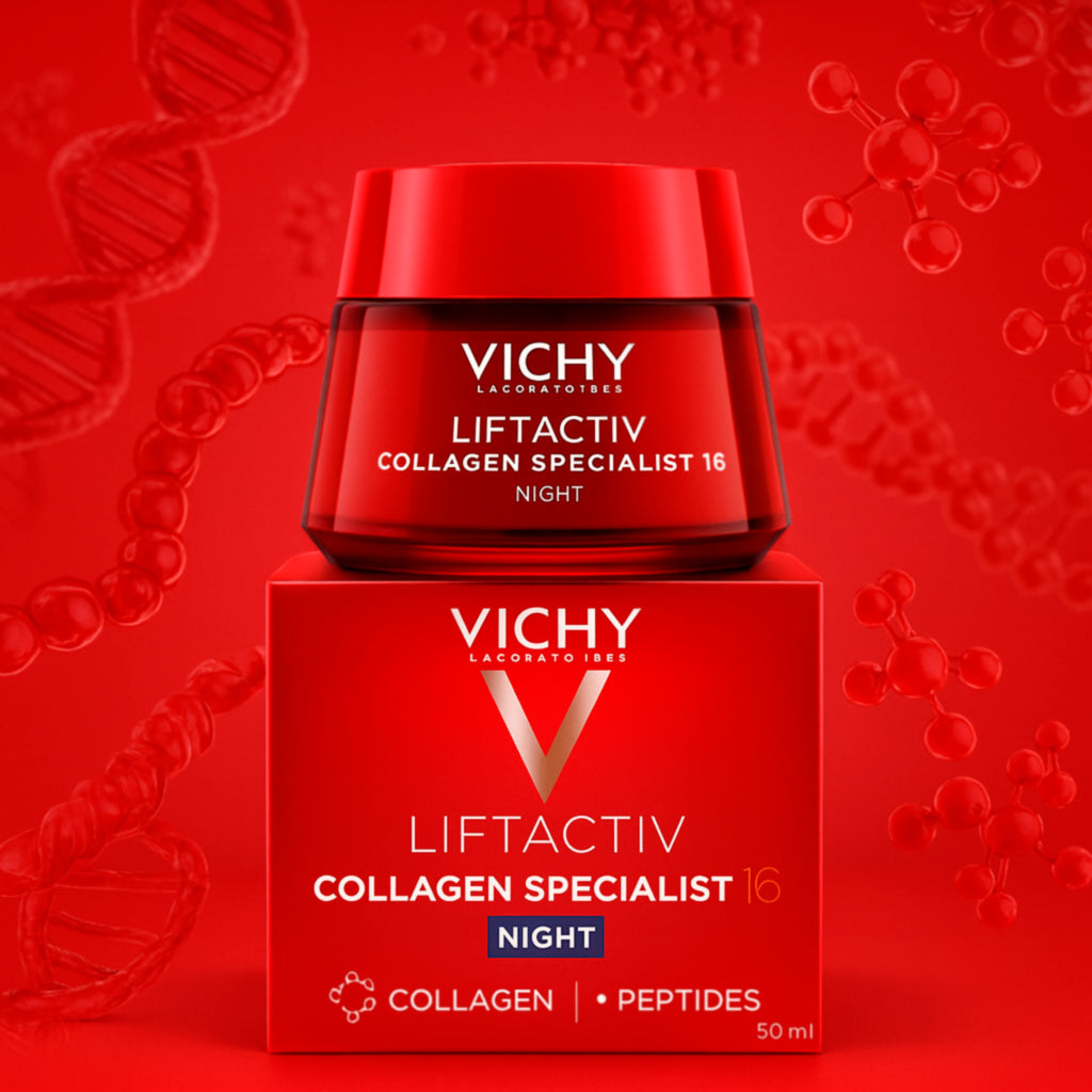 Vichy Liftactiv Collageen Specialist Nuit 50ml: El Poder Nocturno que Redefine tu Juventud