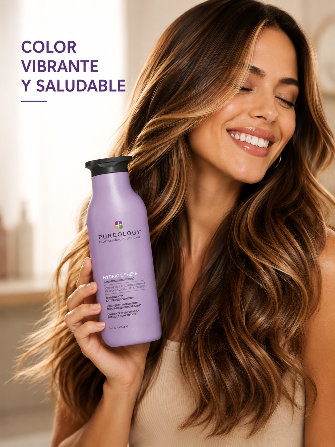PUREOLOGY HYDRATE SHEER-Shampo Hidratante