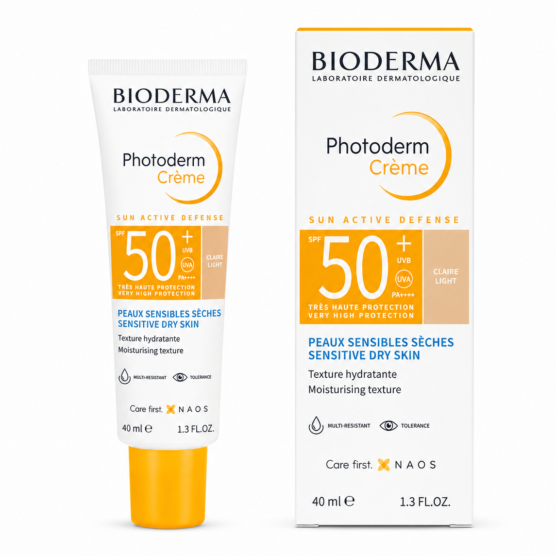 Bioderma Photoderm Crema SPF50+ Tono Claro 40ml – Protección Solar Facial para Piel Clara