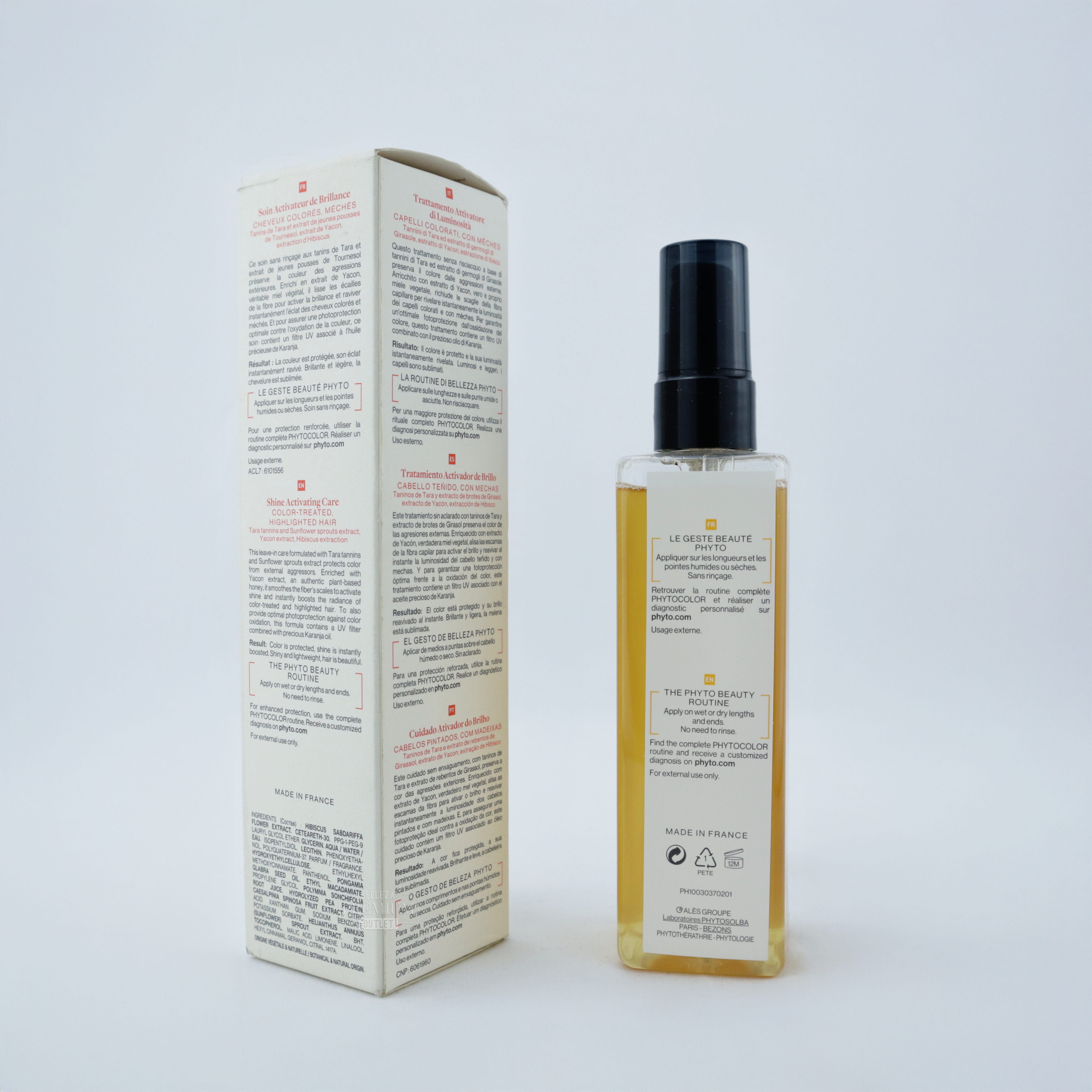 Phyto Phytocolor Gloss 150ml-Brillo Espejo y Color Revivido: Phyto Phytocolor Glo