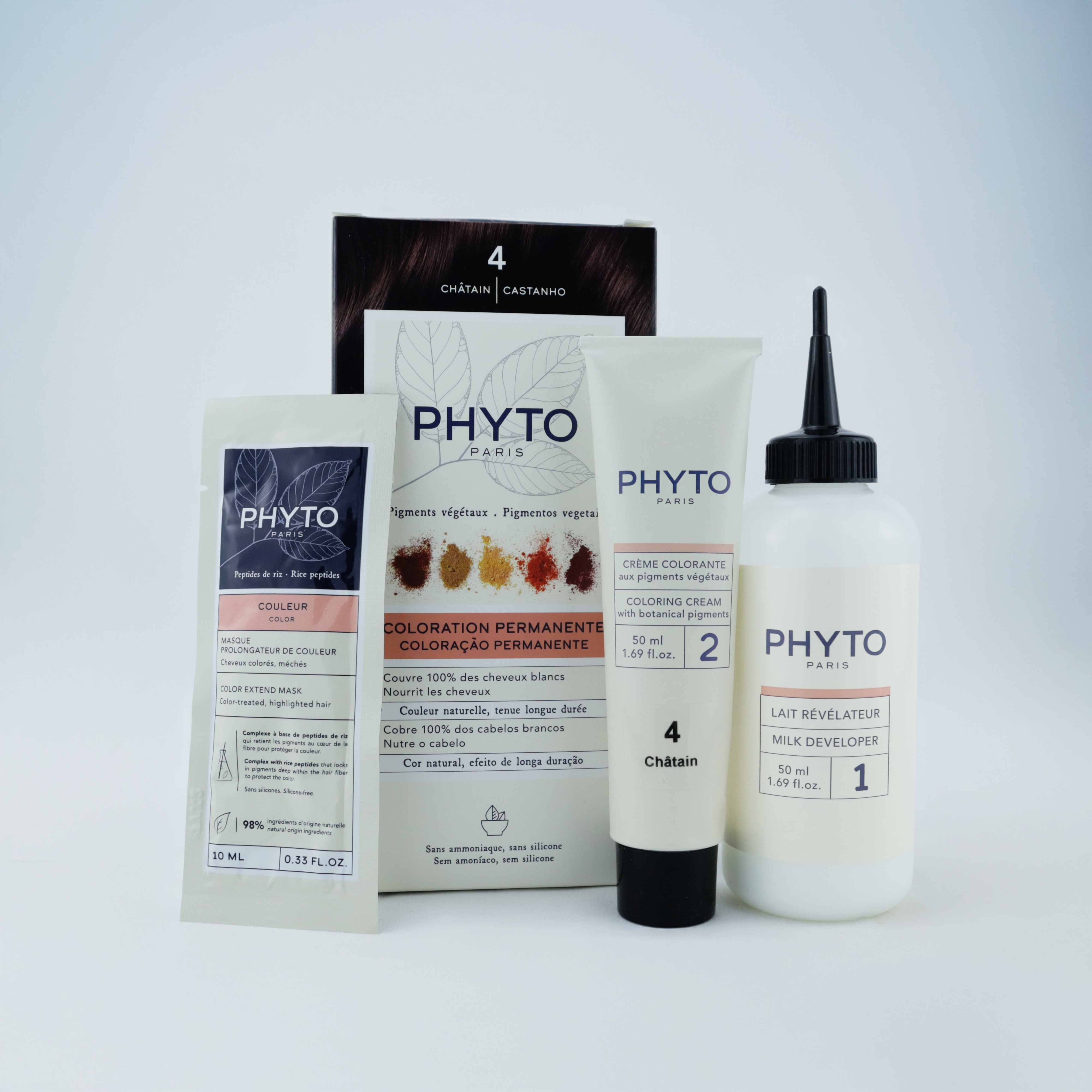 Phyto Phytocolor Set 5.3 Light G. Brown: Tu Tinte Favorito para un Castaño Radiante