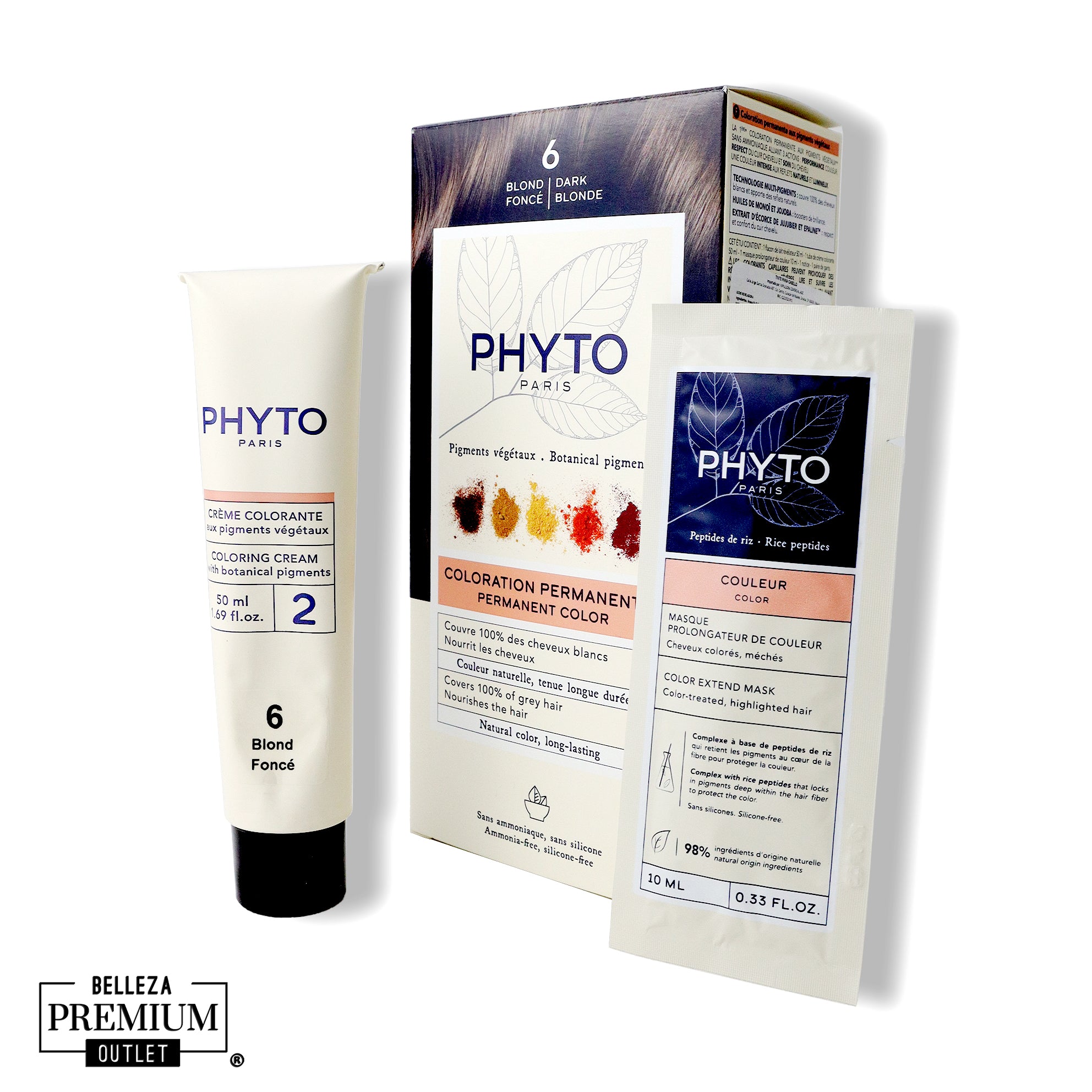 Phyto Phytocolor Set 6 – Dark Blonde