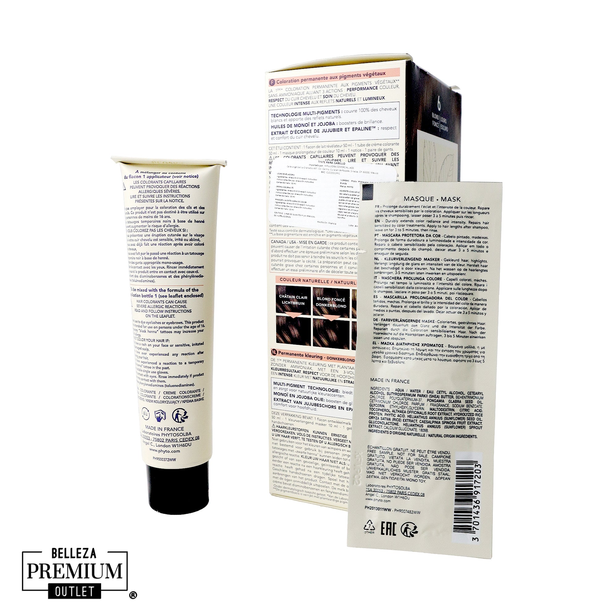 Phyto Phytocolor Set 6 – Dark Blonde