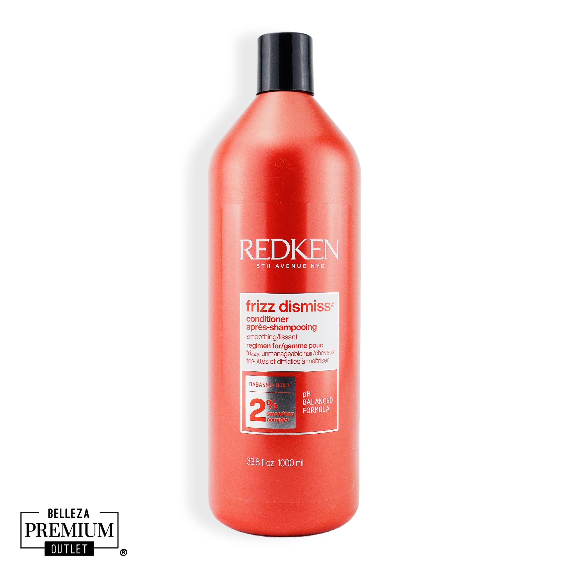 Redken Frizz Dismiss Conditioner 1000ml – Acondicionador Anti-Frizz y Control Total del Cabello