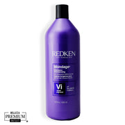 Redken Color Extend Blondage Shampoo 1000ml – Shampoo Matizador y Protector para Rubios Radiantes