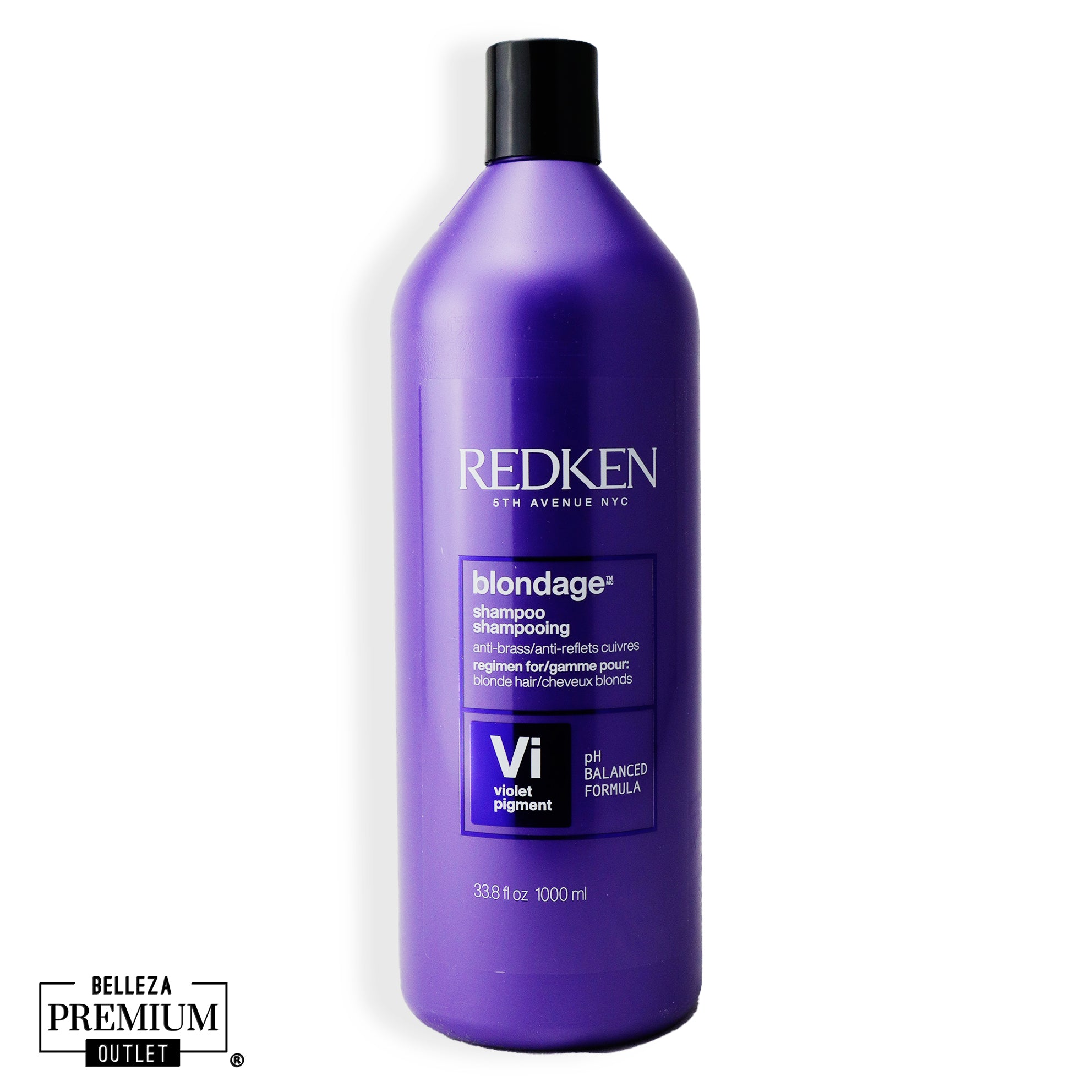 Redken Color Extend Blondage Shampoo 1000ml – Shampoo Matizador y Protector para Rubios Radiantes
