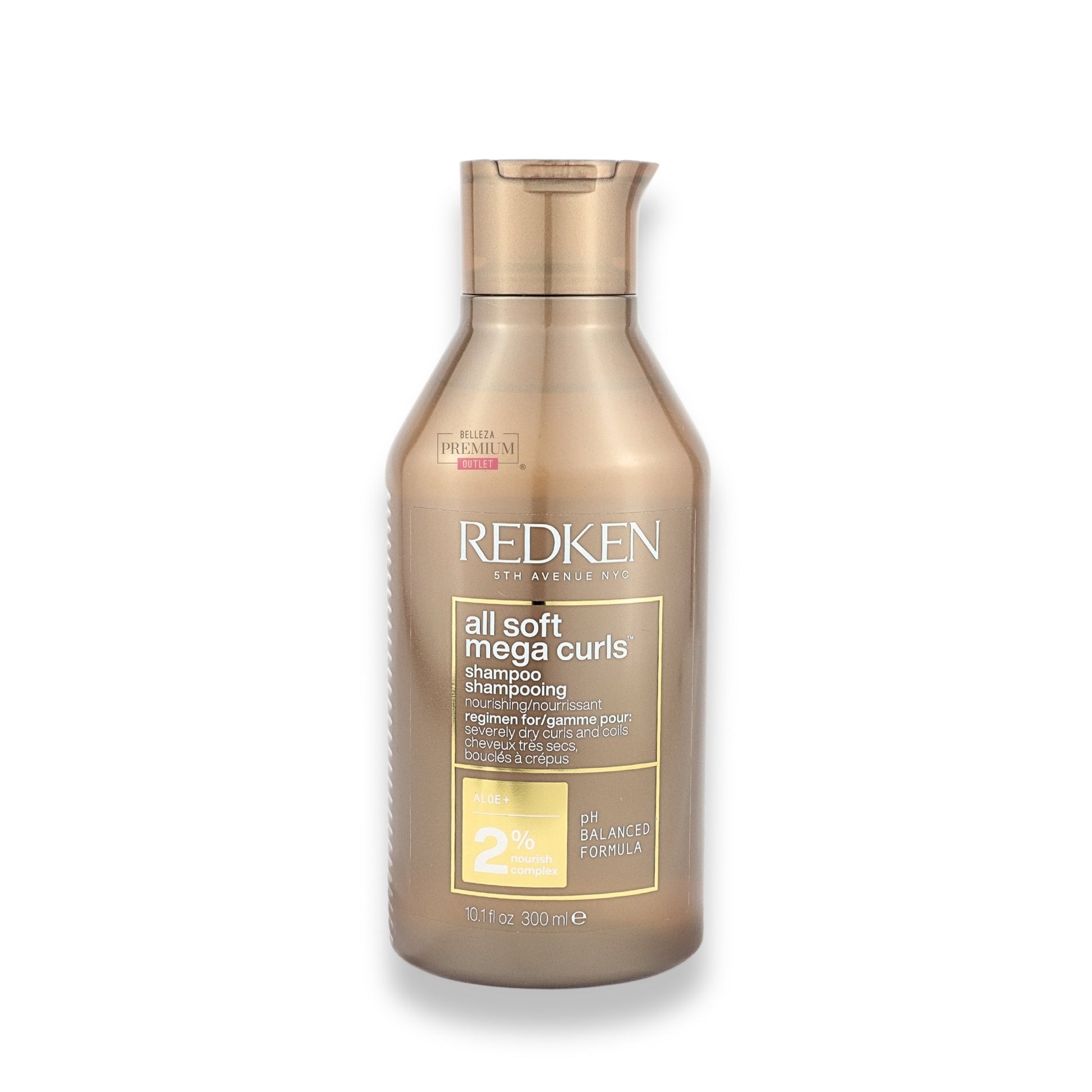 Redken All Soft Mega Curls Shampoo 300ml: Limpieza eficaz y definición en tus rizos