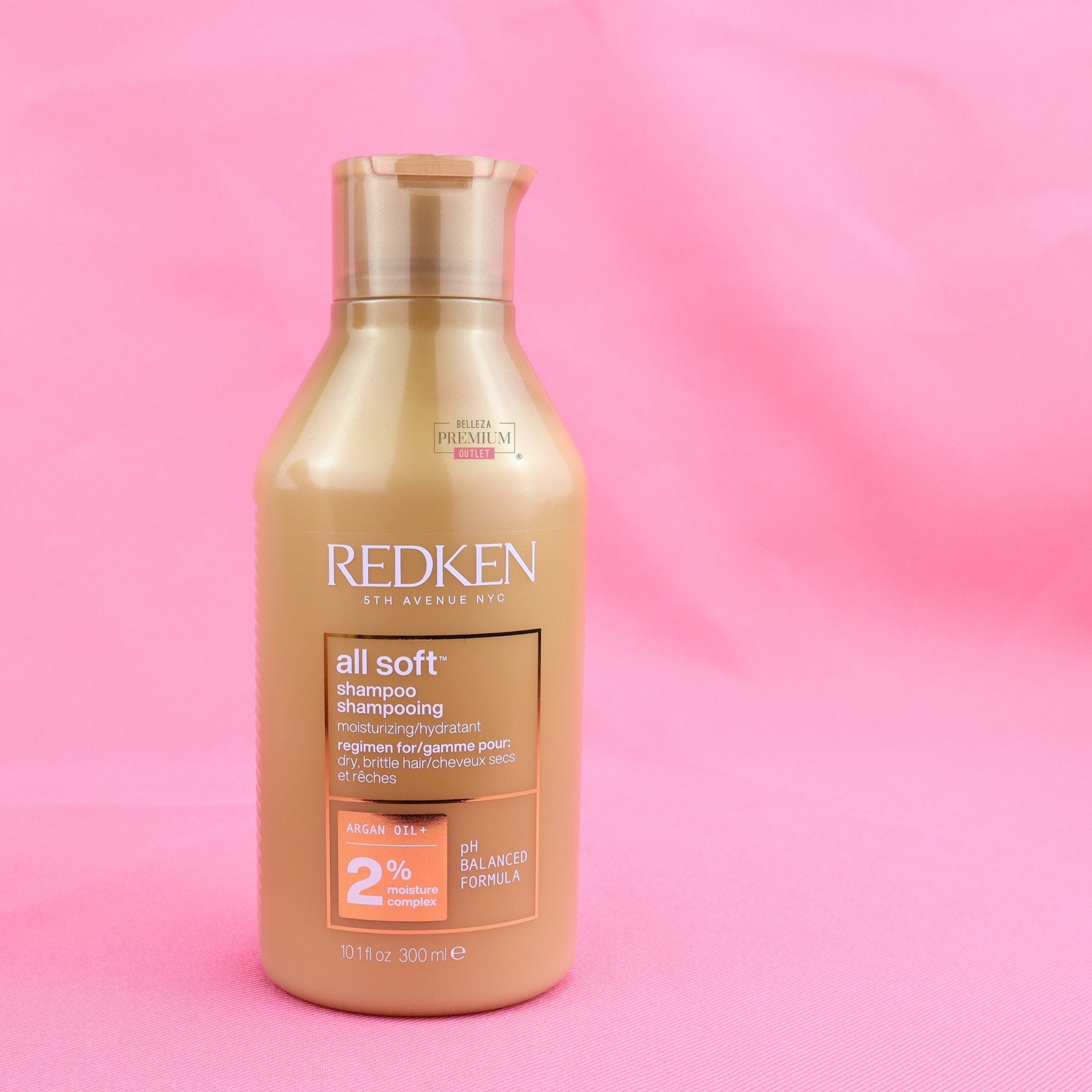 Redken All Soft Shampoo 300ml: Nutrición capilar para un cabello fabuloso