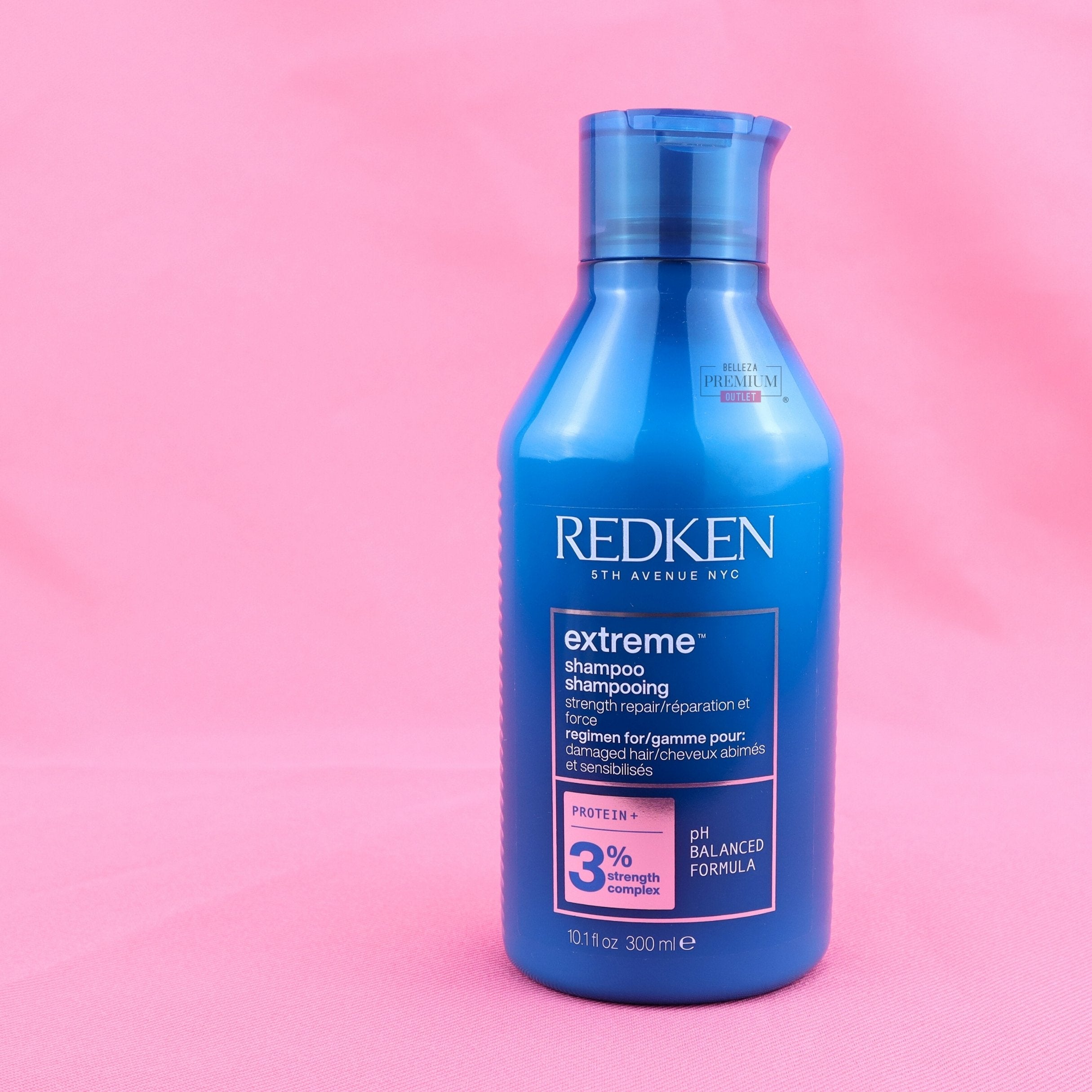 Redken Extreme Shampoo 300ml: Asombroso shampoo que refuerza la fibra capilar