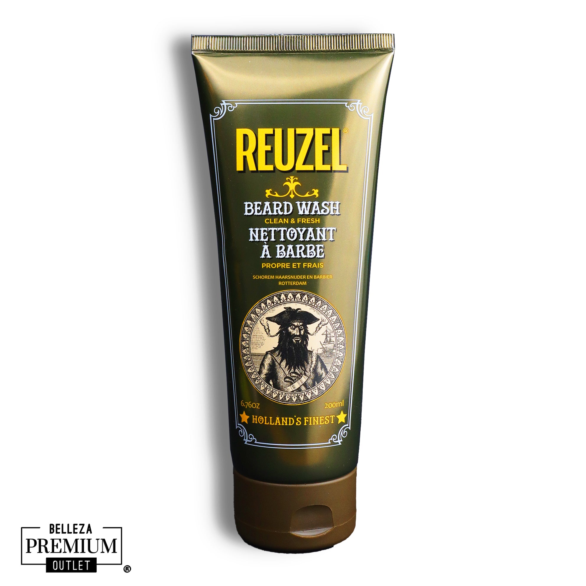 Reuzel Clean & Fresh Beard Wash – Limpieza Profunda, Suavidad Total y Barba Siempre Impecable