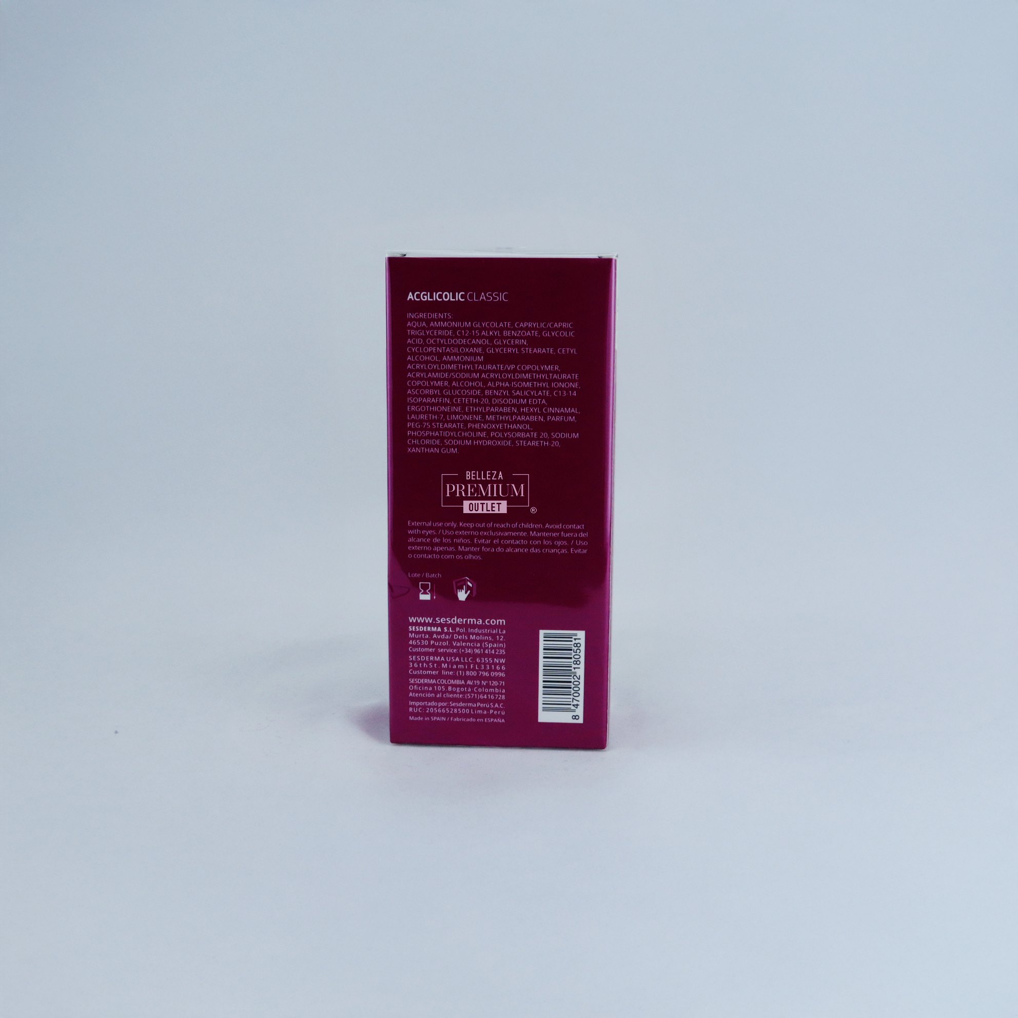 SESDERMA BODY MILK 200 ML ACGLICOLIC CLASSIC: ¡Renueva tu Piel con Sesderma Acglicolic Classic Body Milk 200ml! Hidratación + Renovación Celular en un Solo Paso