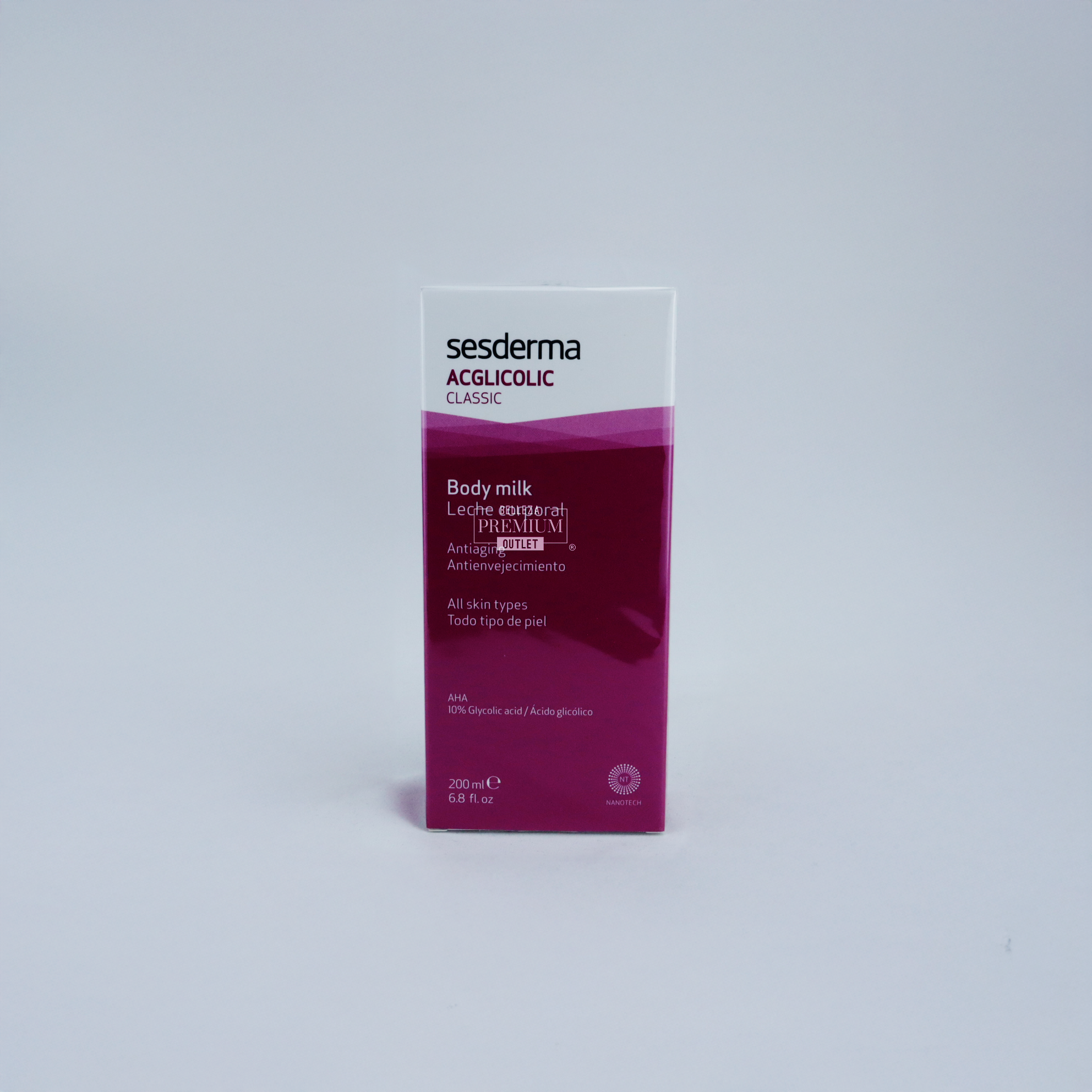 SESDERMA BODY MILK 200 ML ACGLICOLIC CLASSIC: ¡Renueva tu Piel con Sesderma Acglicolic Classic Body Milk 200ml! Hidratación + Renovación Celular en un Solo Paso