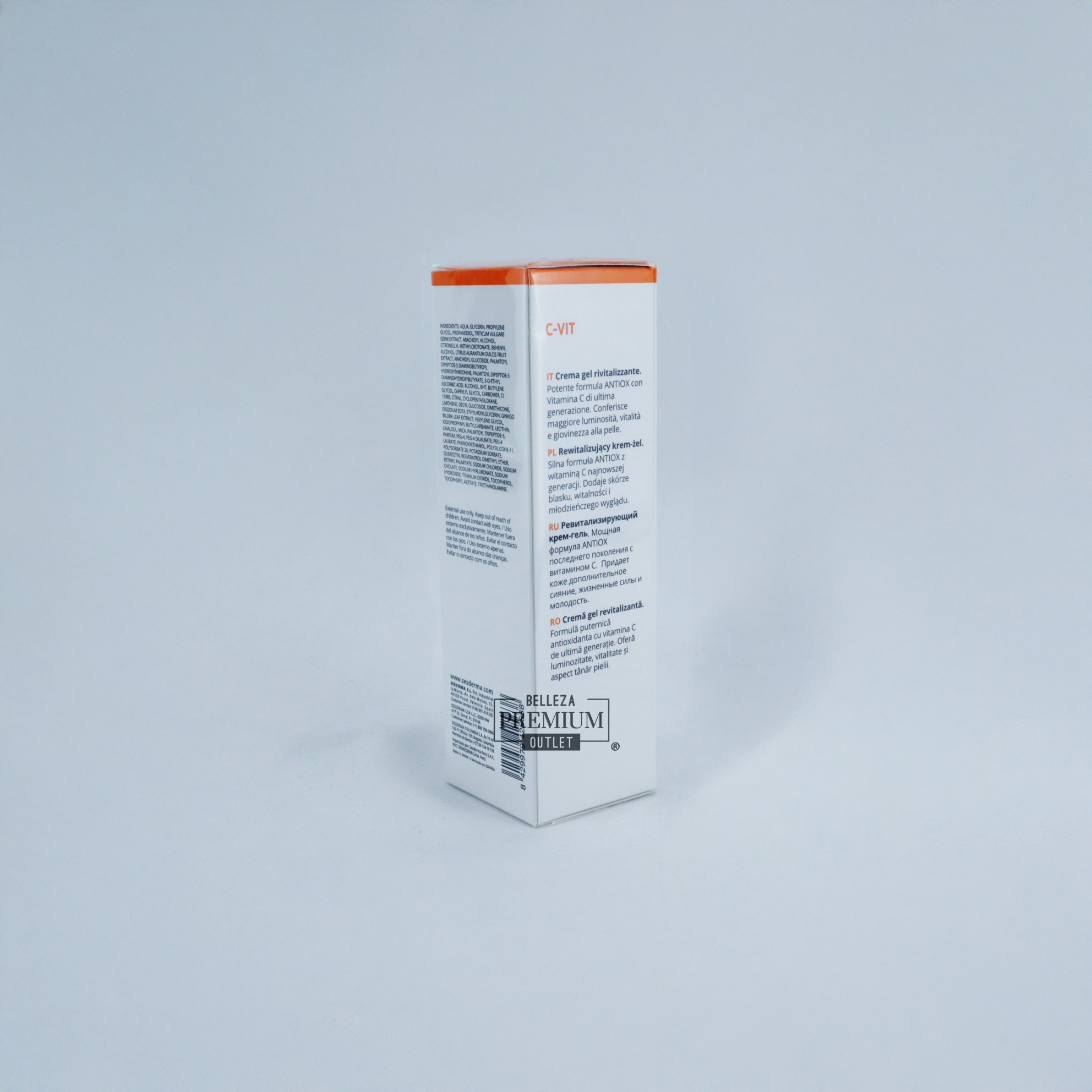 SESDERMA CREAM GEL NEW 50 ML C-VIT:  ¡Luz y Juventud para tu Rostro con Sesderma C-Vit Cream Gel 50ml! Vitamina C Pura para una Piel Radiante y Energizada
