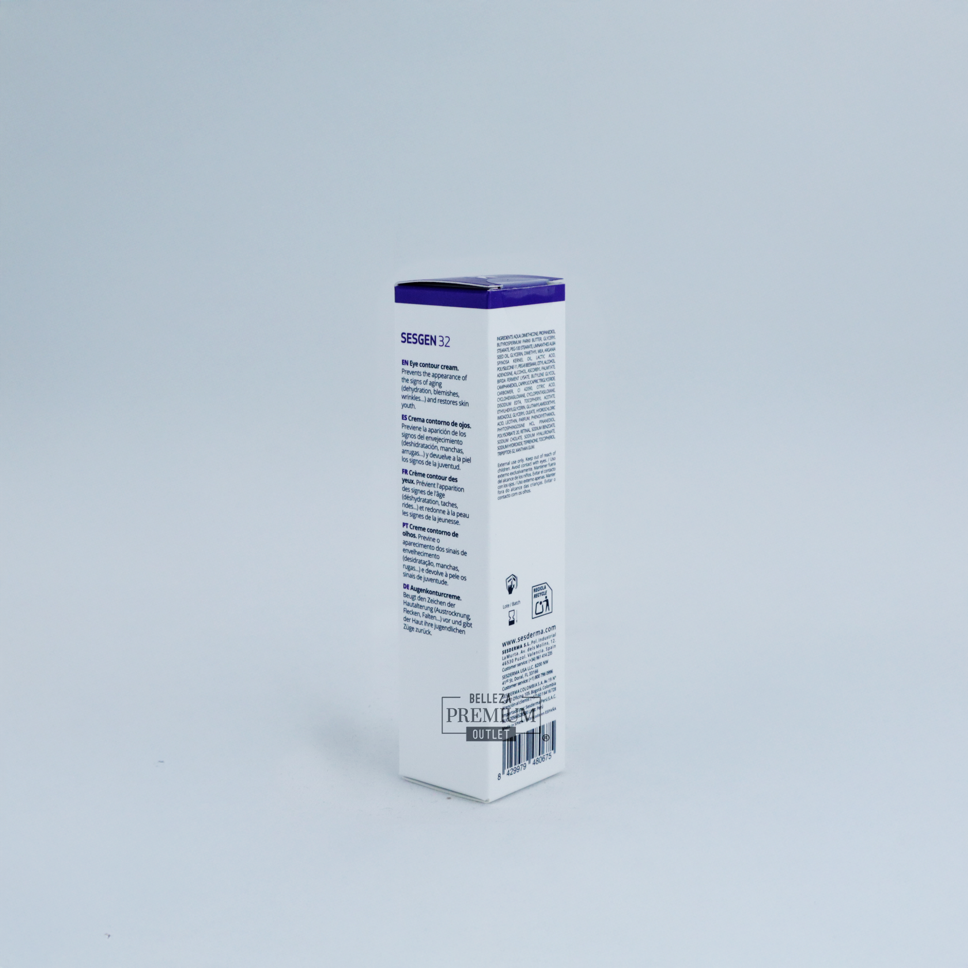 SESDERMA EYE CONTOUR 15ML SESGEN CELL ACTIVATING: ¡Activa la Juventud de tu Mirada con Sesderma Sesgen Eye Contour 15ml! Corrección Antiedad Inteligente para tu Contorno de Ojos