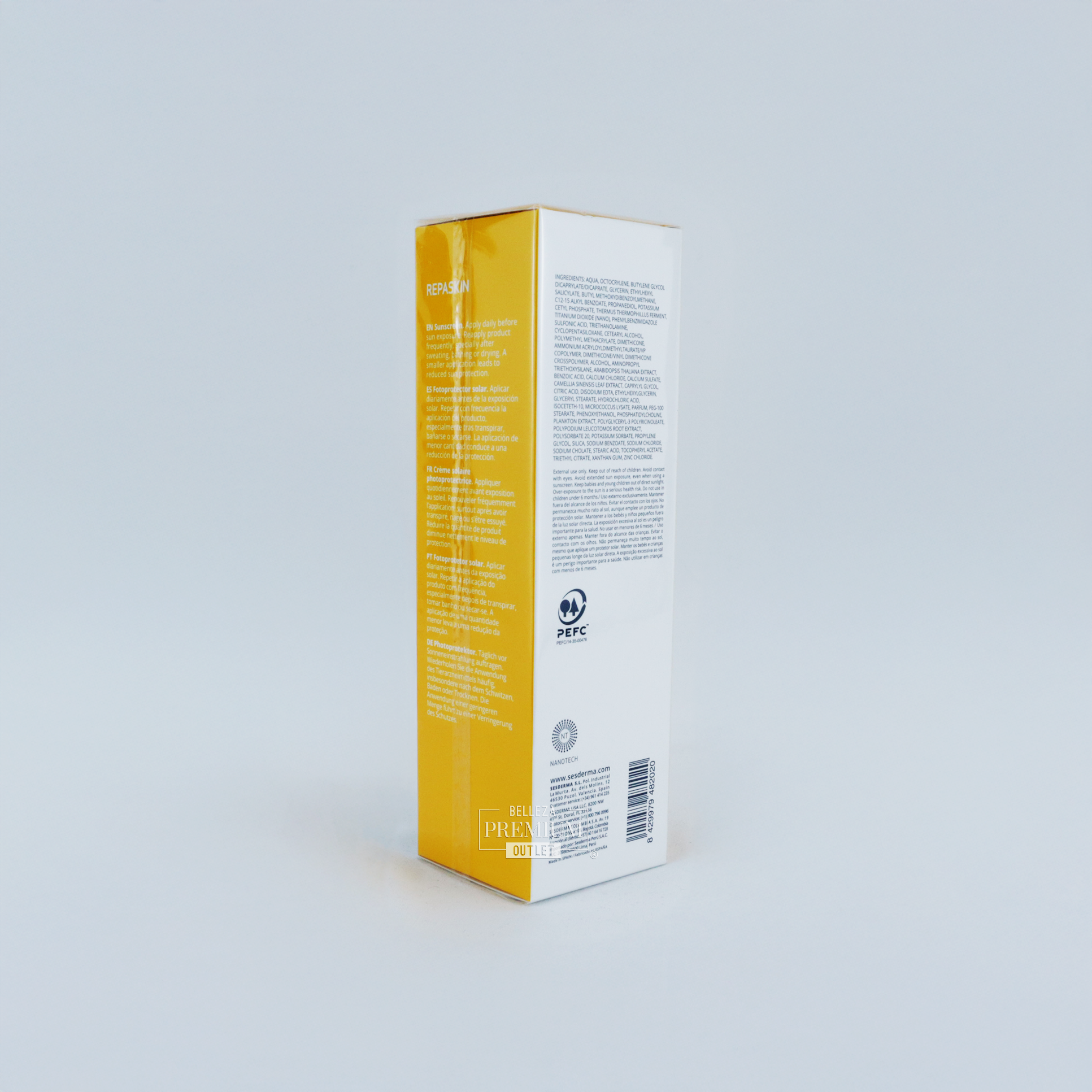 SESDERMA LIGHT FLUID SPF50 NEW 200 ML REPASKIN: ¡Protección Solar Inteligente con Sesderma Repaskin Light Fluid SPF50 200ml! Defensa Avanzada contra el Sol y el Fotoenvejecimiento