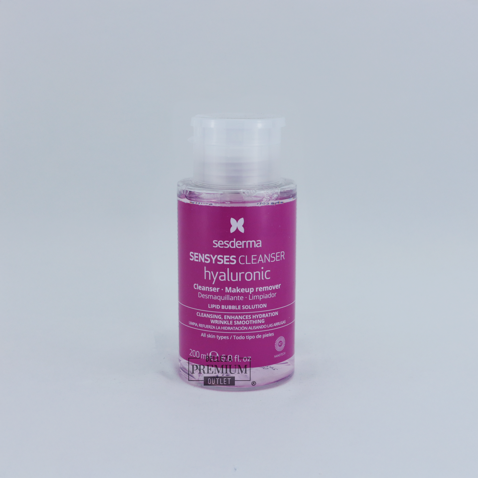 SESDERMA LIPOSOMAL CLEANSER HYALURONIC 200 ML SEN: ¡Limpieza e Hidratación en un Solo Paso con Sesderma Sensyses Hyaluronic Cleanser 200ml! Desmaquilla, Tonifica e Hidrata con Tecnología Liposomal