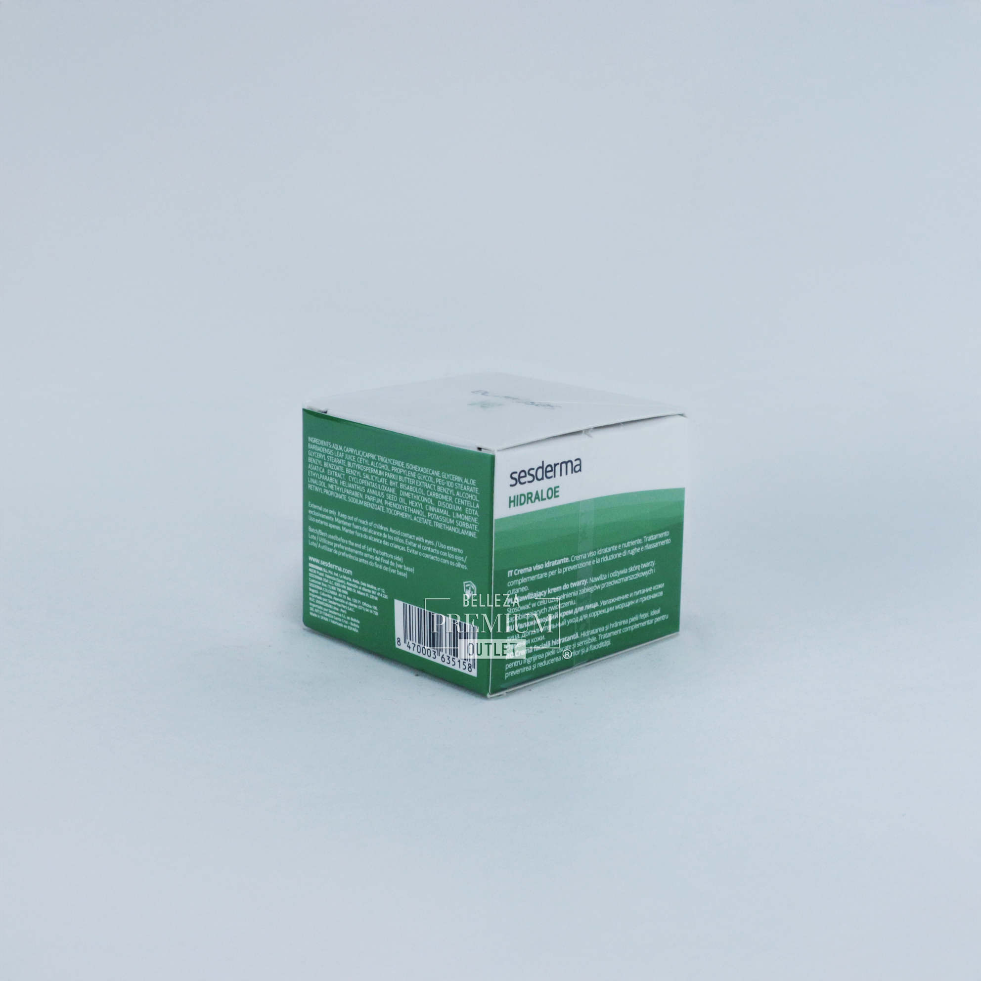 SESDERMA MOISTURIZING FACIAL CREAM 50 ML HIDRALOE: ¡Confort Diario para tu Piel con Sesderma Hidraloe Moisturizing Facial Cream 50ml! Hidratación Profunda y Calma con Aloe Vera Puro