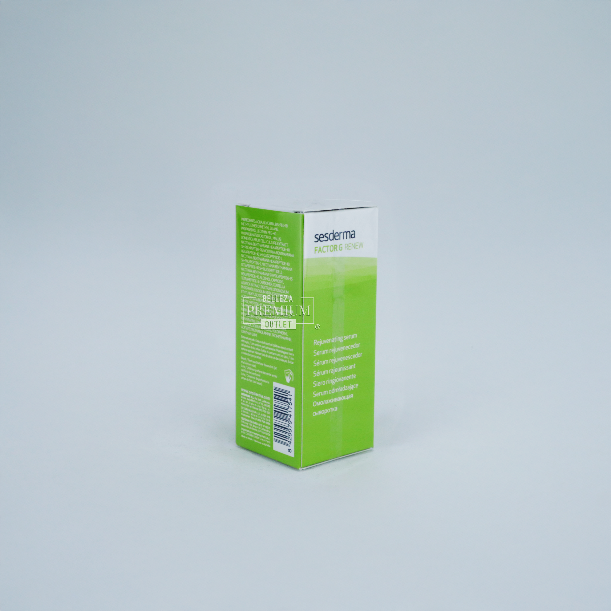 SESDERMA SERUM 30 ML FACTOR G RENEW: ¡Activa la Juventud de tu Piel con Sesderma Factor G Renew Serum 30ml! Regeneración Celular y Firmeza Visible desde el Primer Paso