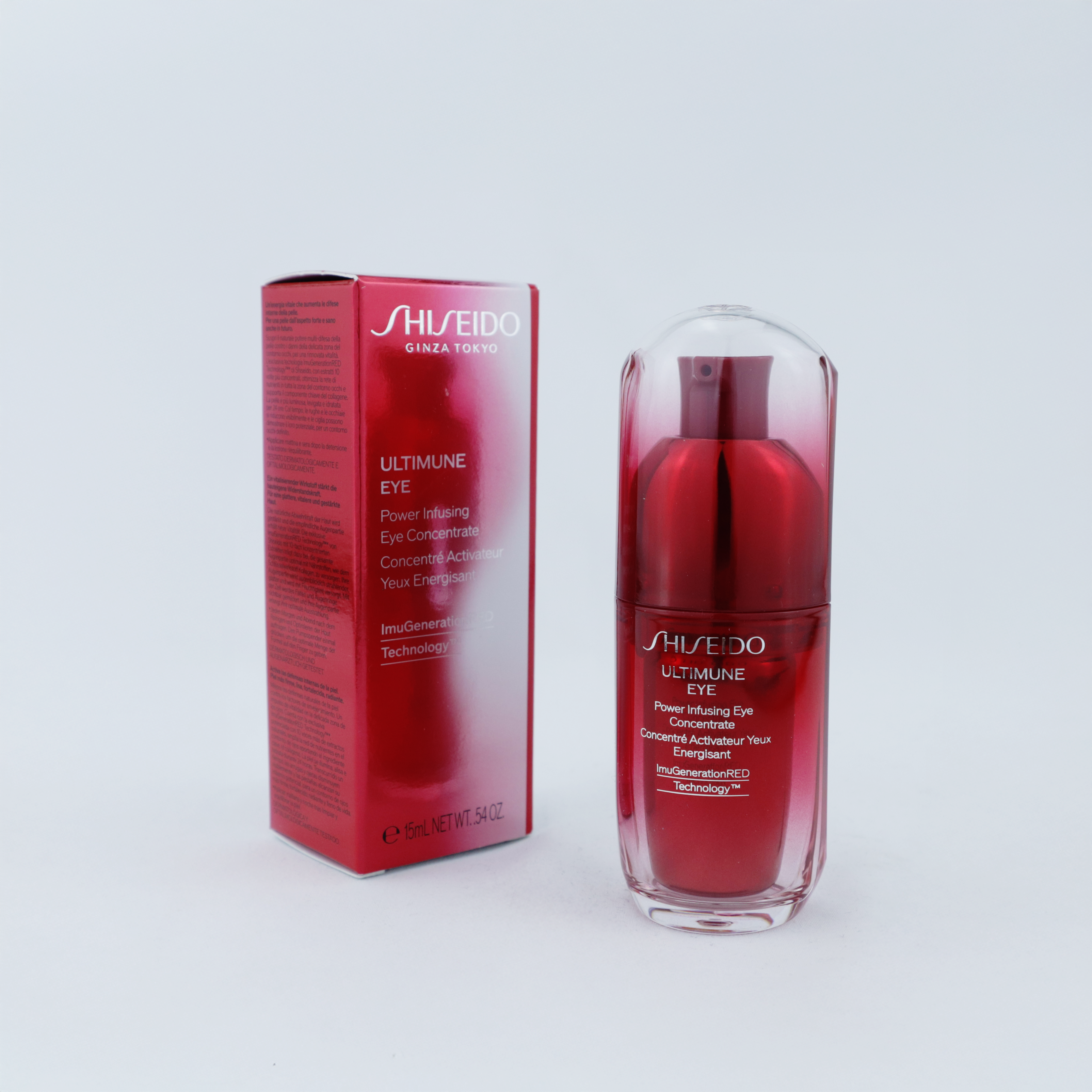 SHISEIDO Ultimune Power Infusing Eye Concentrate 15ml – Defensa y Juventud para tu Mirada